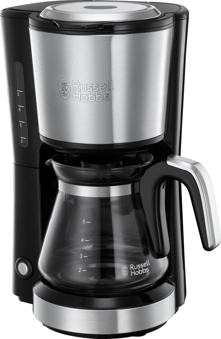 RUSSELL HOBBS Filterkaffeemaschine »Compact Home 24210-56«, 0,62 l Kaffeekanne, Permanentfilter, 1x2, Platzsparendes Design für kleine Haushalte oder Küchen