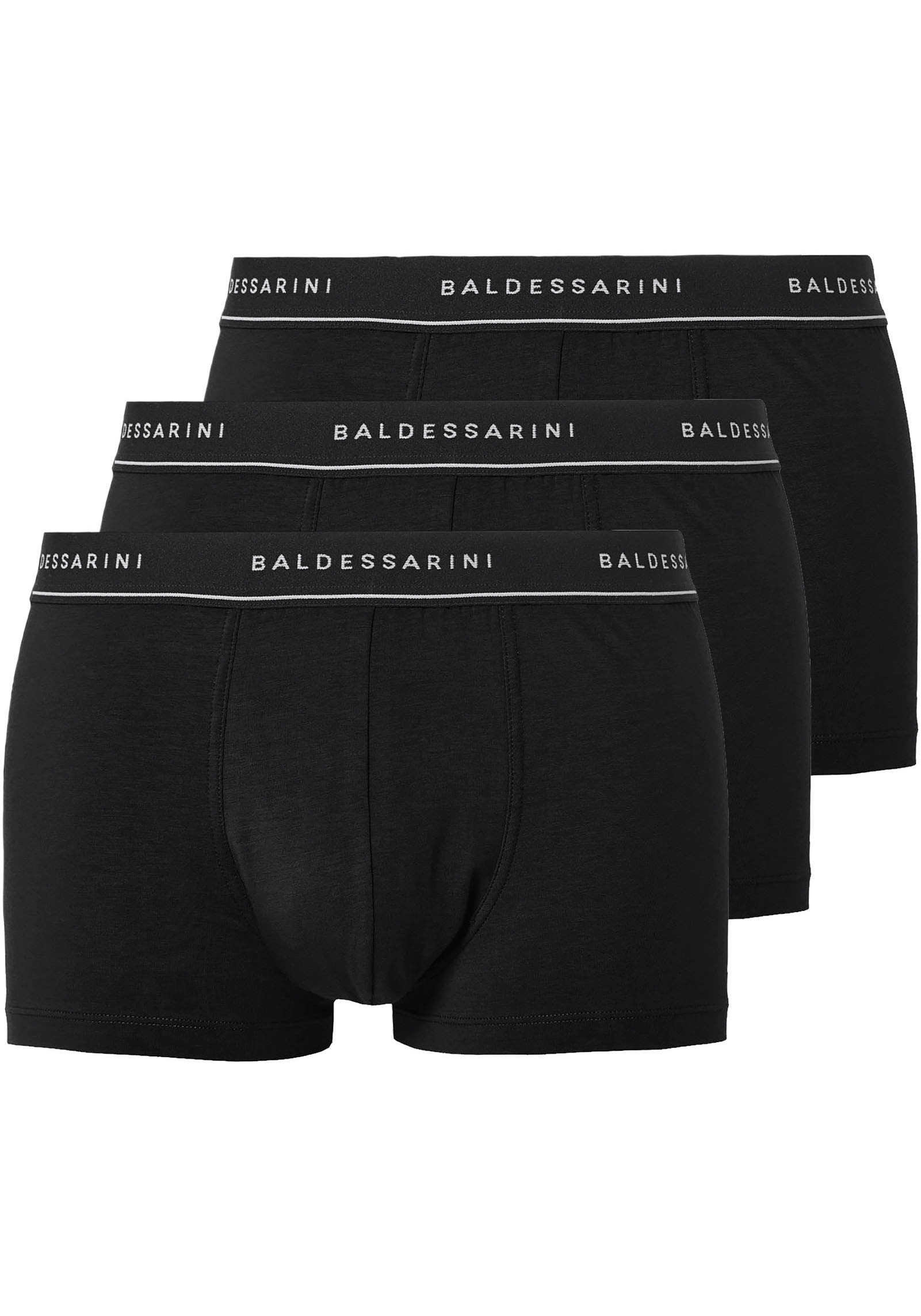 BALDESSARINI Boxer »Short Pants«, (3er-Pack), mit Logo-Bund