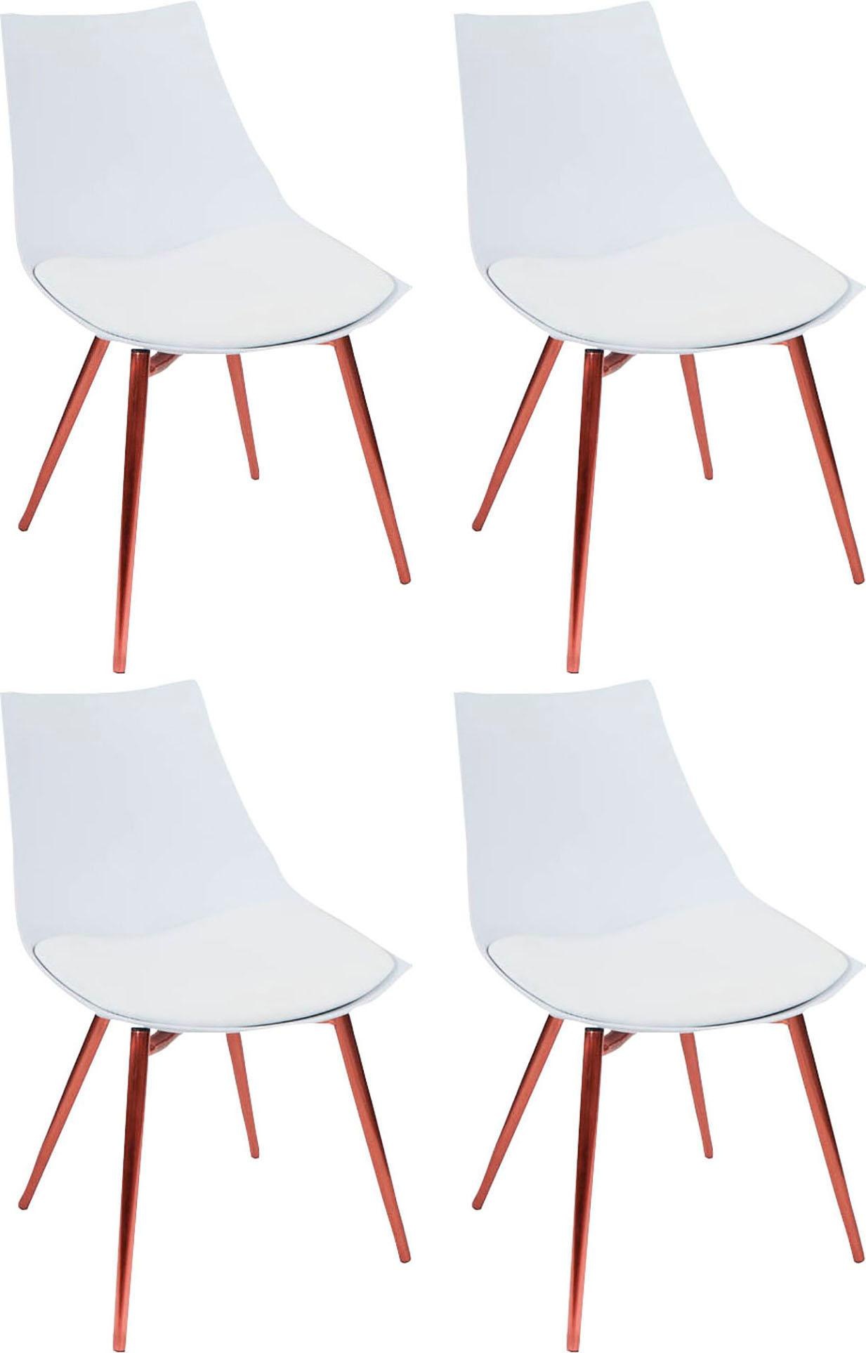 Kayoom Stuhl "Dakota 110 4er-Set, Kunstleder-Bezug, Sitzfläche aus Schaumst günstig online kaufen