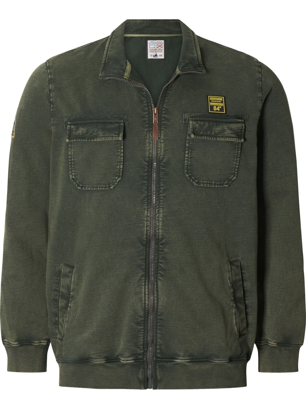 Jan Vanderstorm Sweatjacke "Sweatjacke BLANKUR" günstig online kaufen