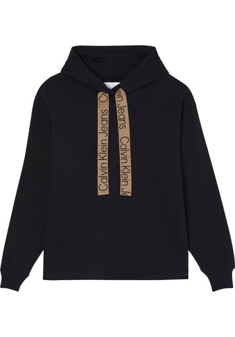 Calvin Klein Jeans Kapuzensweatshirt »CONTRAST DRAWCORDS HOODIE«, mit extrabreiten... kaufen