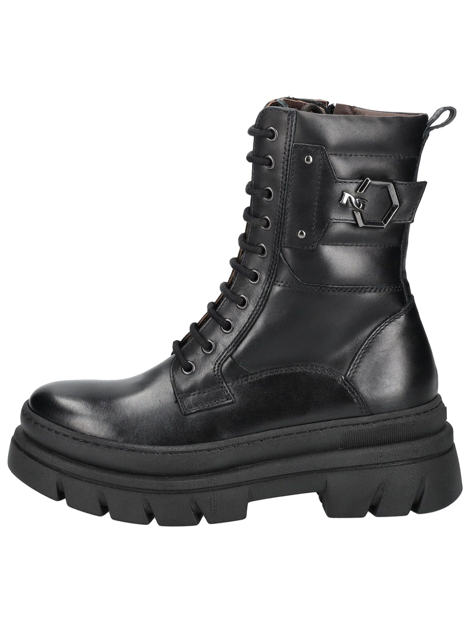 Nero Giardini Schnürstiefelette "Nero Giardini Stiefelette Leder" günstig online kaufen