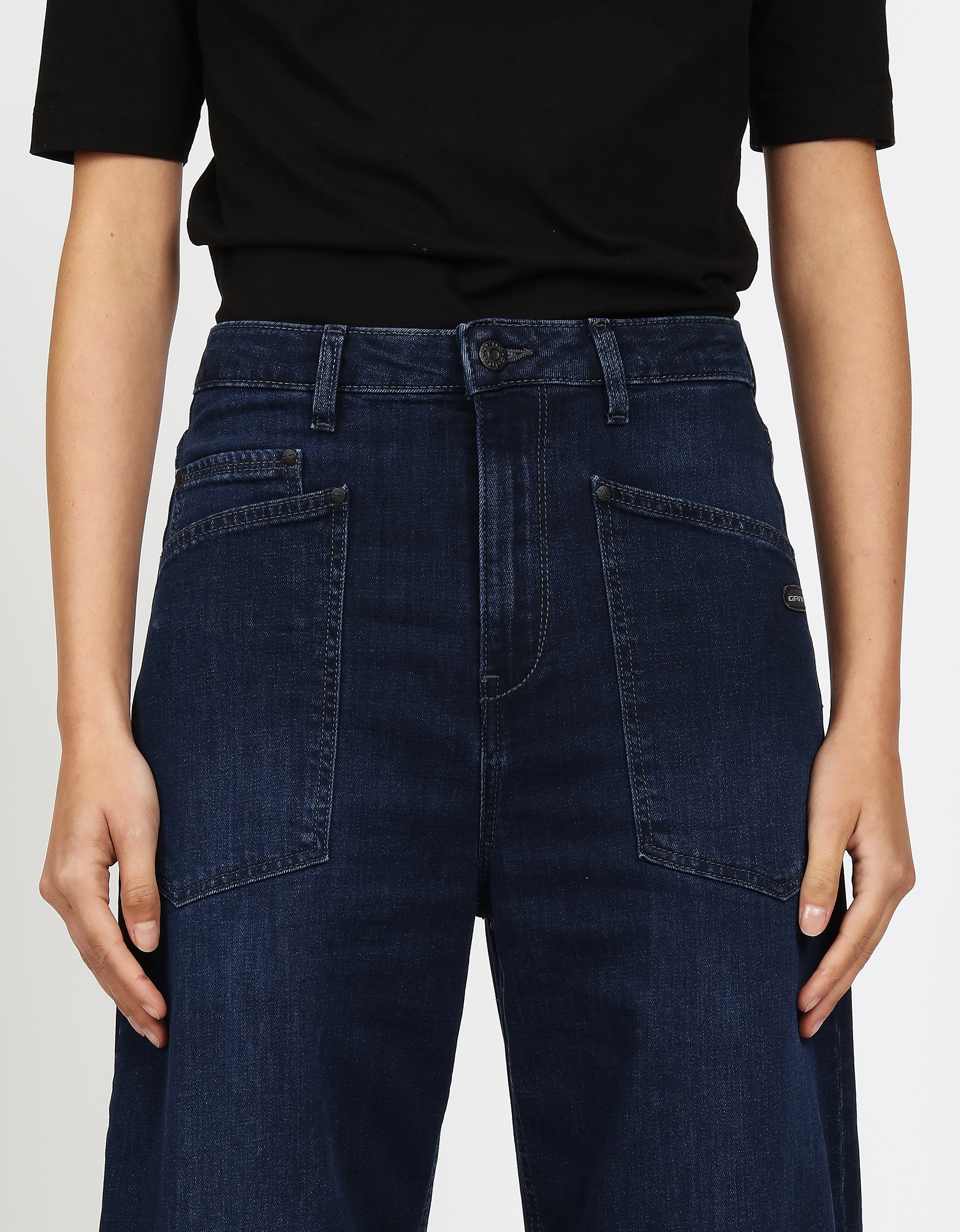 Thumbnail - GANG Relax-fit-Jeans "94ODINA", O-Shape mit aufgesetzten Taschen