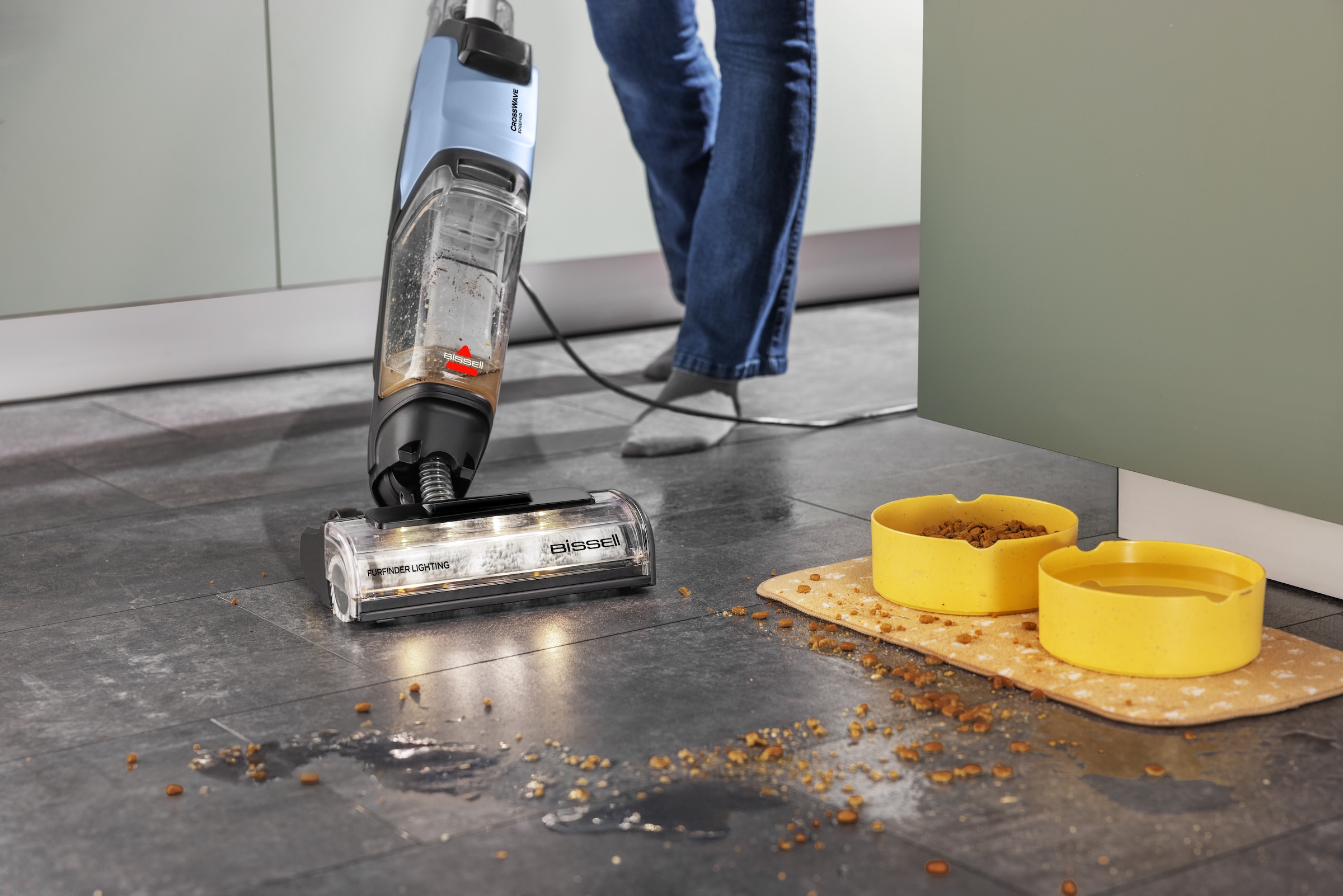 Bissell Nass-Trocken-Sauger »4136N CrossWave EdgeFind Select«