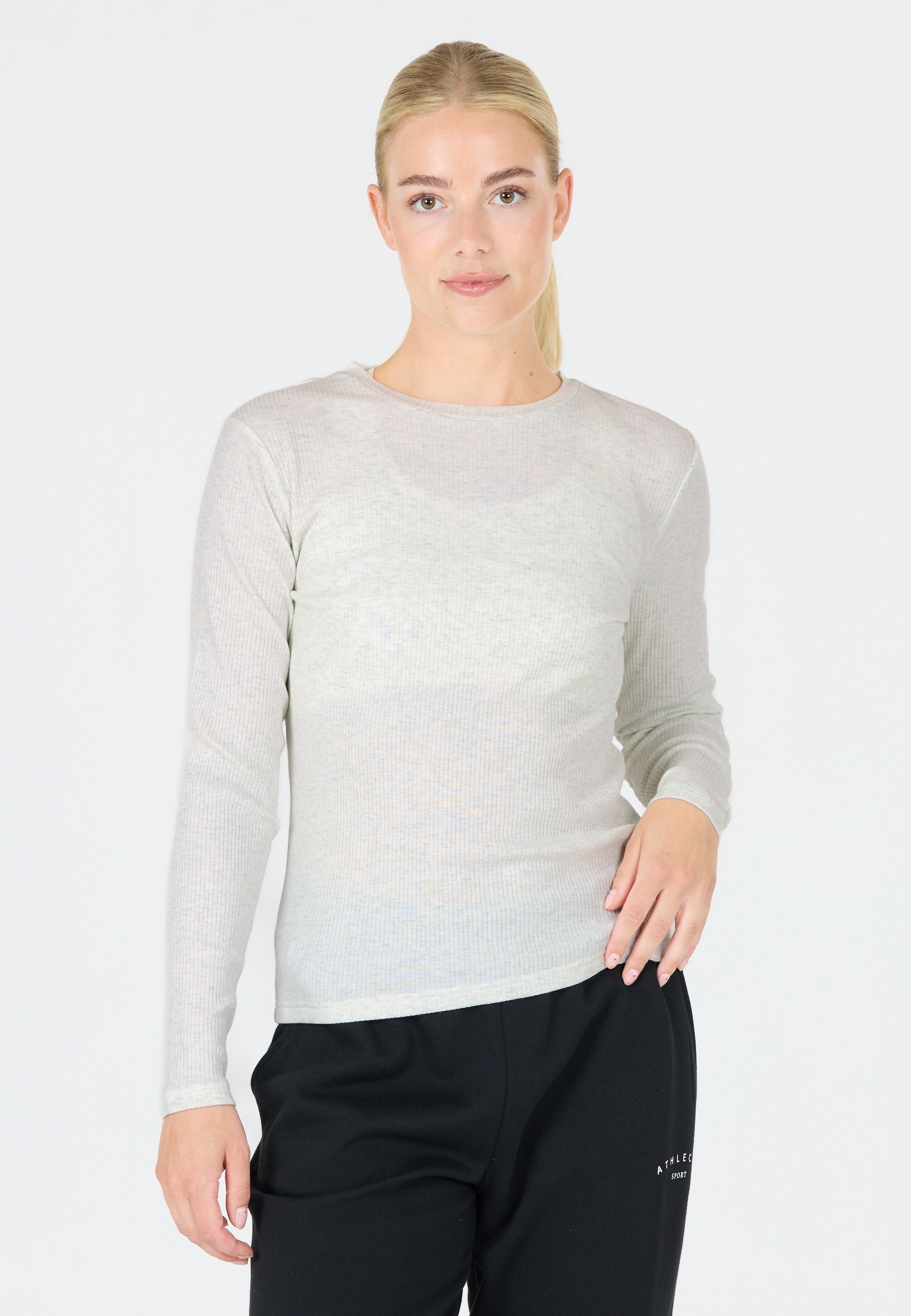 ATHLECIA Langarmshirt "Lankae", mit feuchtigkeitsregulierenden Eigenschaften und 4-Wege-Stretch