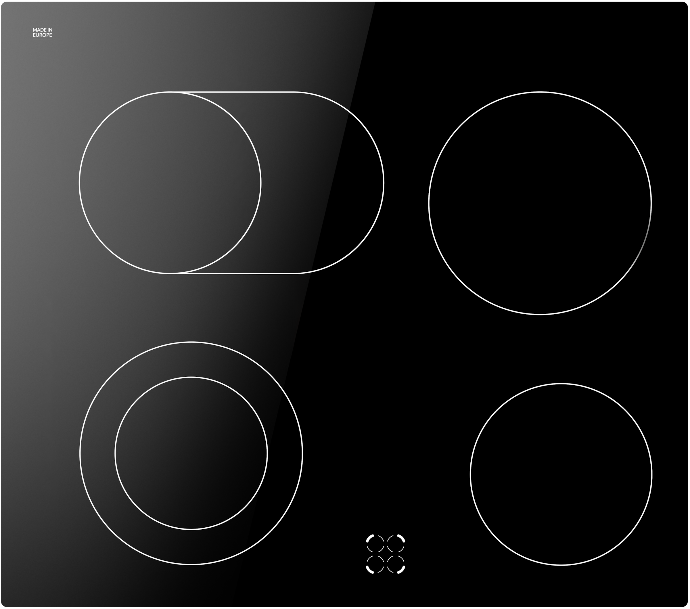 Amica Elektro-Herd-Set »EHC 933 331 S«