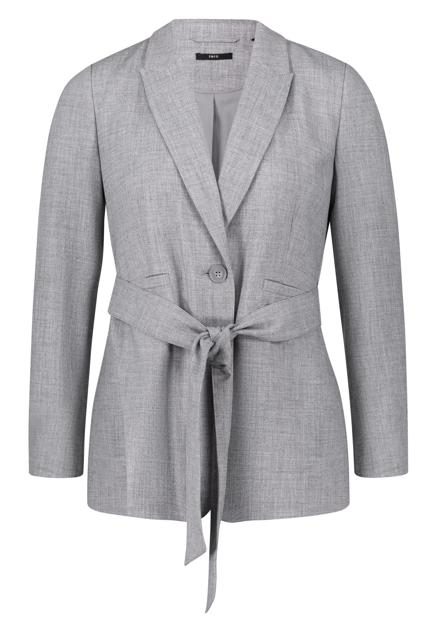 Zero Kurzblazer »zero Blazer mit Bindegürtel«, Gürtel