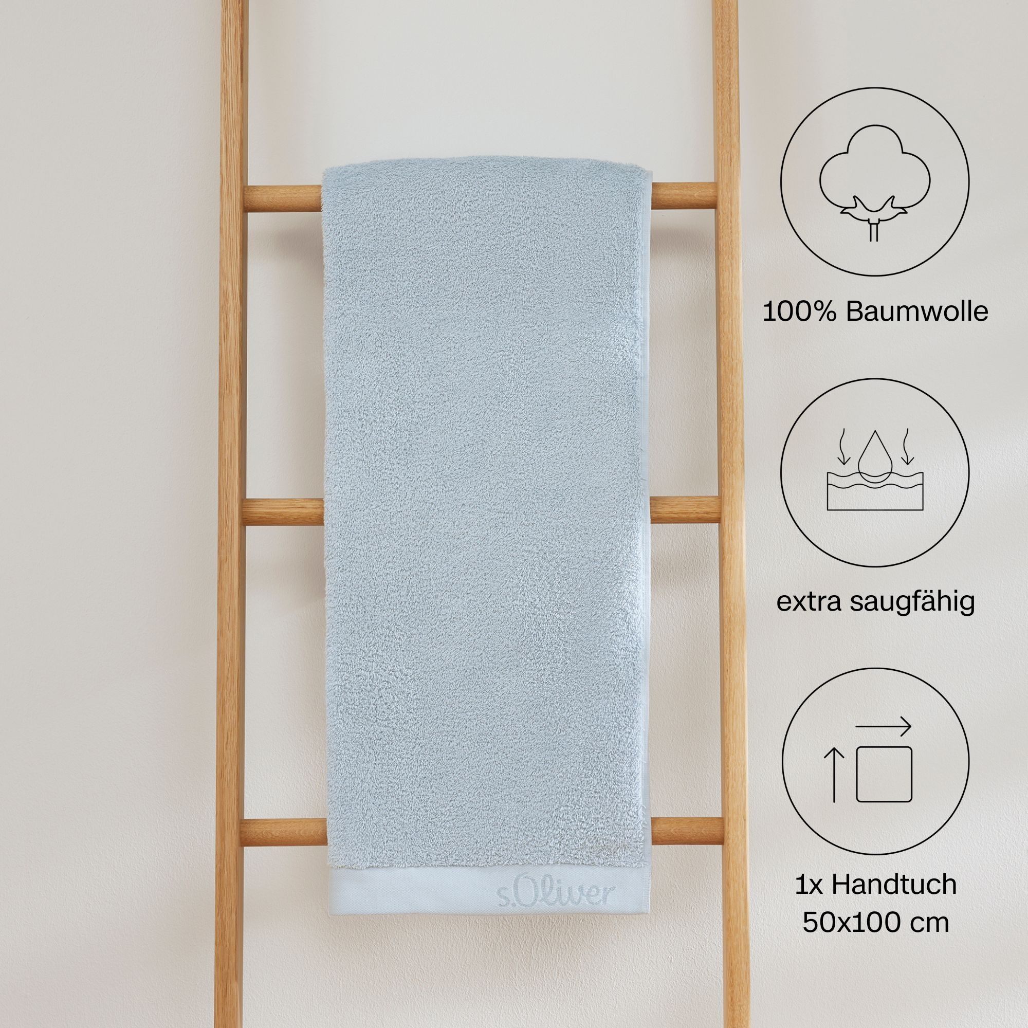 s.Oliver Handtuch "s.Oliver, Premium Qualität, 600 gr/m², auch als Sets erh günstig online kaufen