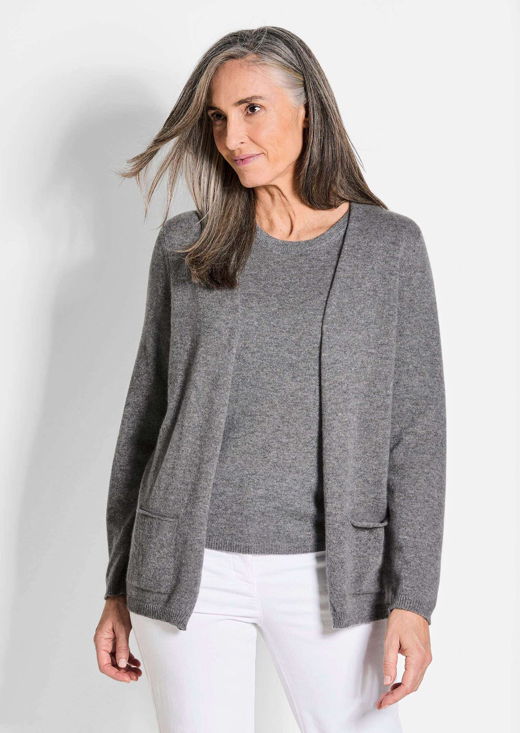 GOLDNER Kaschmirpullover »Kaschmir-Longstrickjacke Kaschmir-Longstrickjacke«