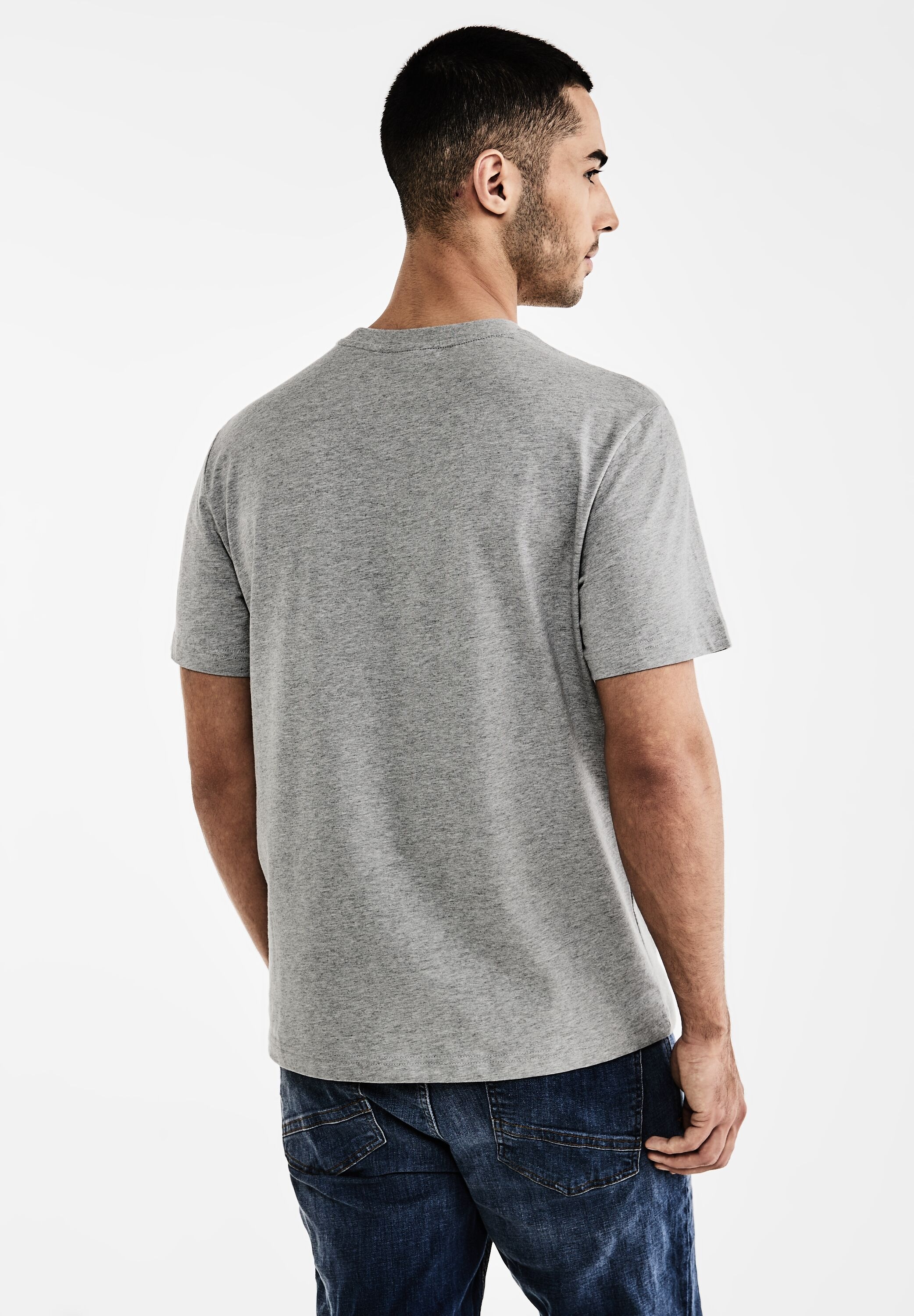STREET ONE MEN T-Shirt, Rundhalsausschnitt