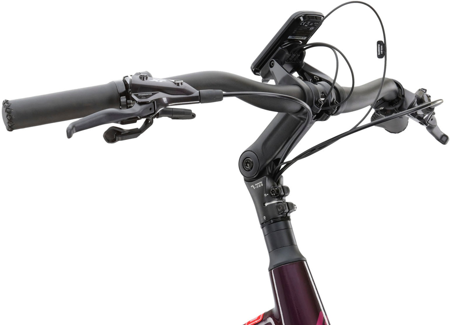 Kross E-Bike »E-Trekkingrad Trans Hybrid Prestige 630 28 Zoll lila«, 11 Gang, Shimano, DEORE XT DI2 M8050, Mittelmotor 250 W
