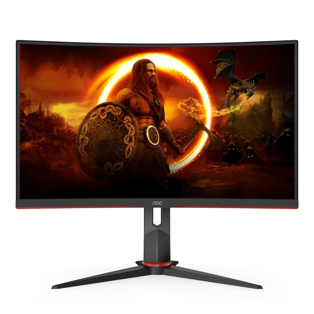 AOC Gaming-Monitor »CQ27G2U/BK«, 69 cm/27 Zoll, 2560 x 1440 px, QHD, 1 ms Reaktionszeit, 144 Hz