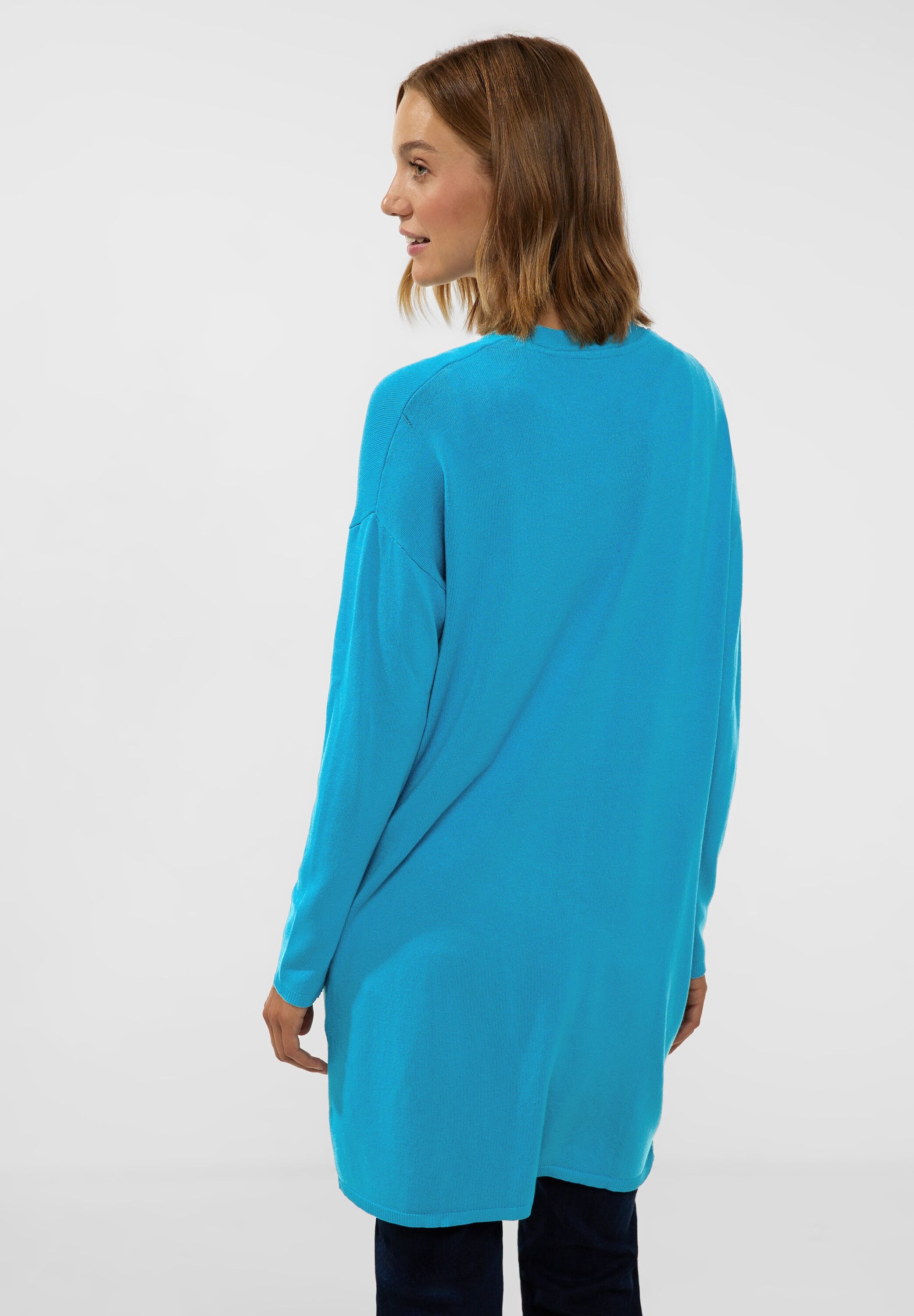 STREET ONE Strickjacke, verschlusslos