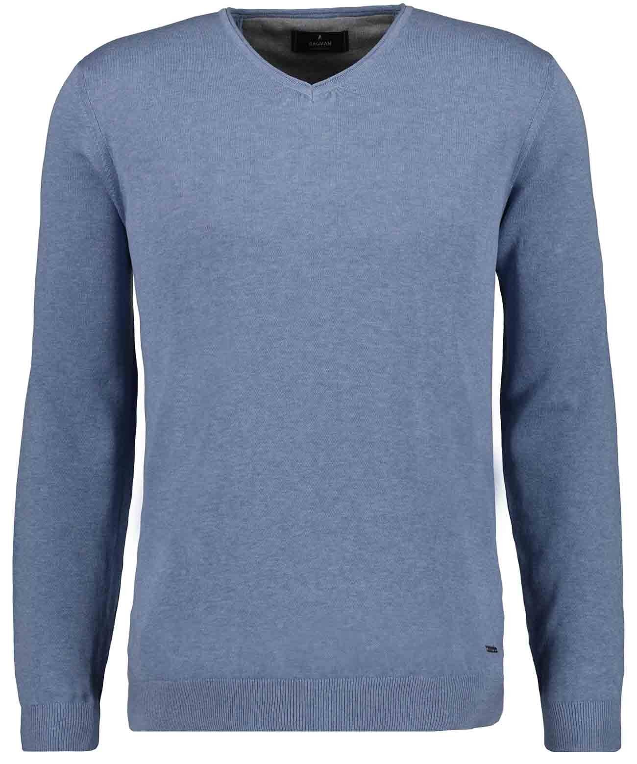 RAGMAN V-Ausschnitt-Pullover günstig online kaufen