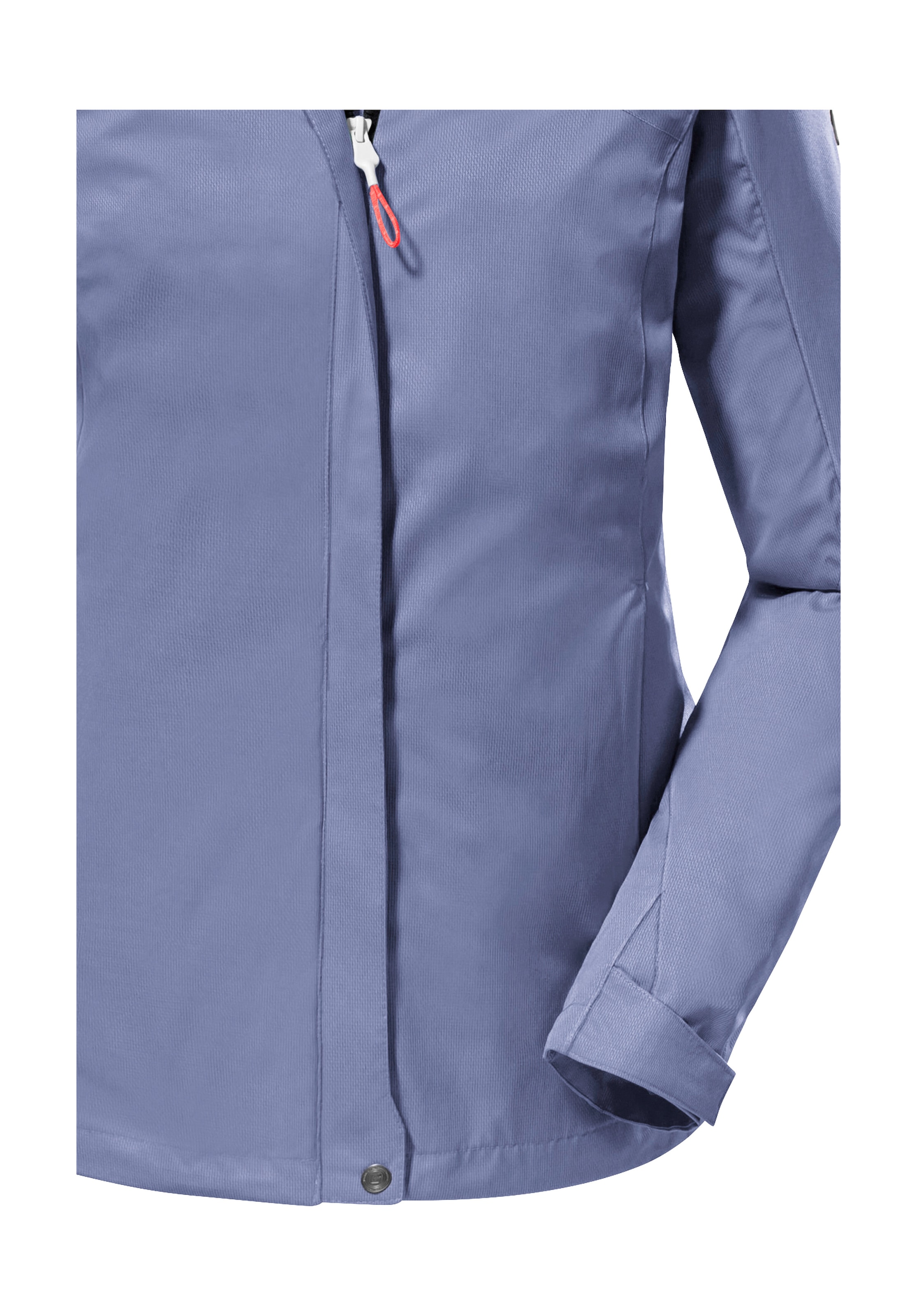 Killtec Outdoorjacke »KOS 133 WMN JCKT«, Wasser- und winddichte Damenjacke mit abnehmbarer Kapuze, PFAS-frei