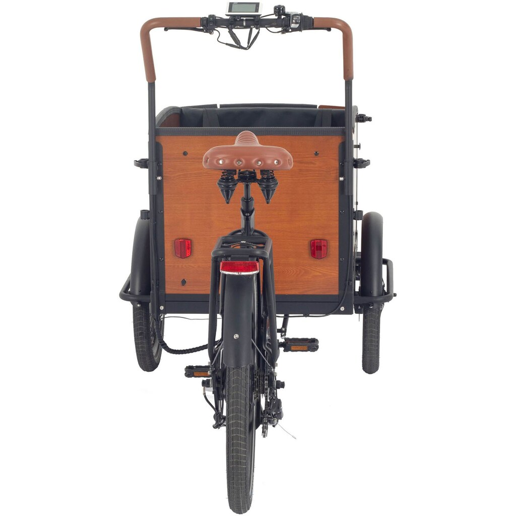 LLobe E-Bike »Cargo E-Bike AITour Family S«, 7 Gang, Shimano, Shimano Nexus, Mittelmotor 250 W