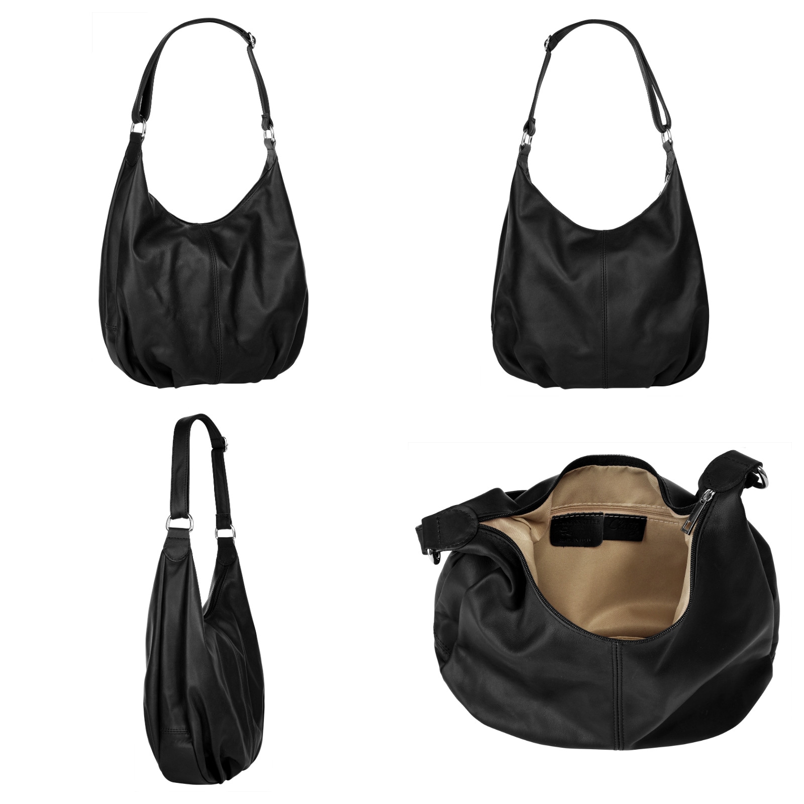 Cluty Shopper, echt Leder, Made in Italy
