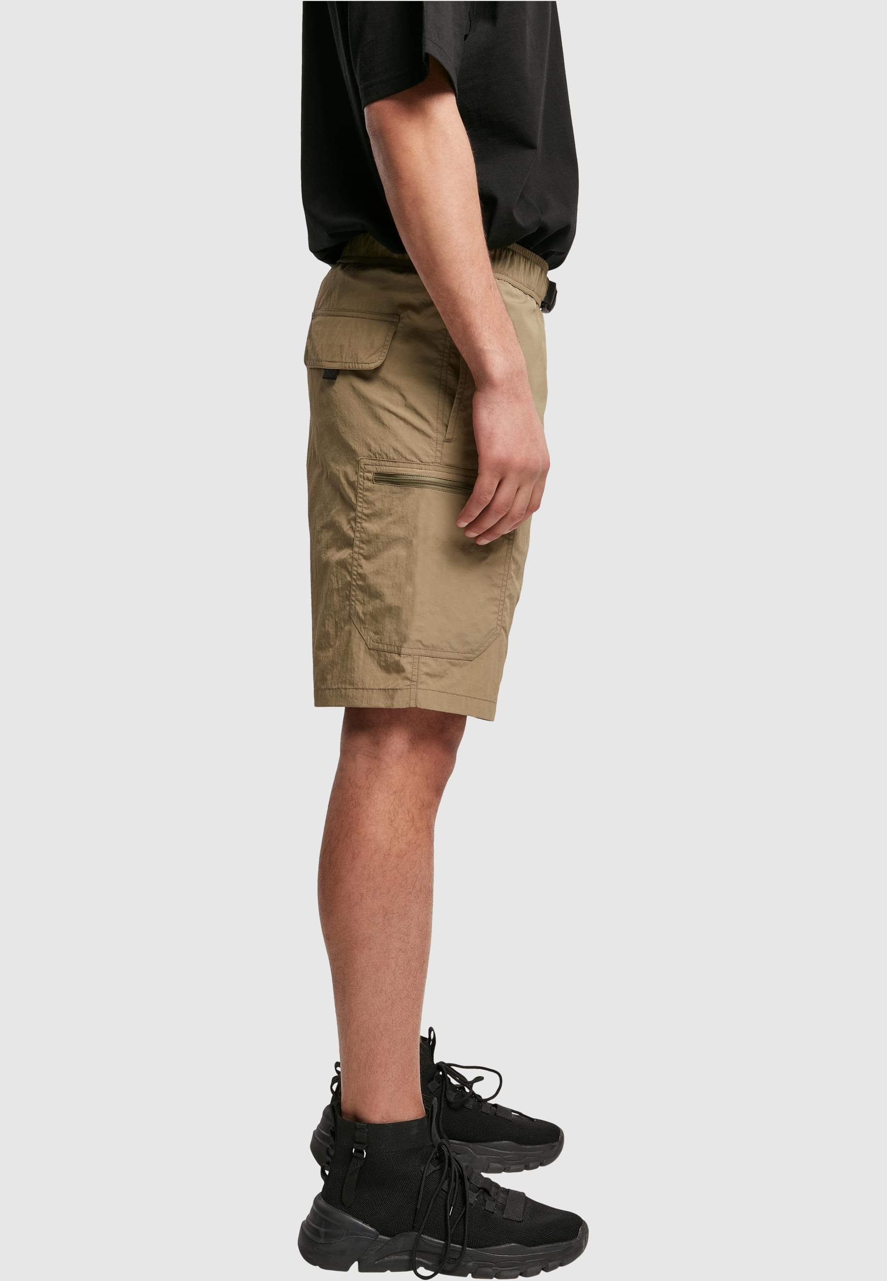 URBAN CLASSICS Cargohose »Urban Classics Herren Adjustable Nylon Shorts«, (1 tlg.)