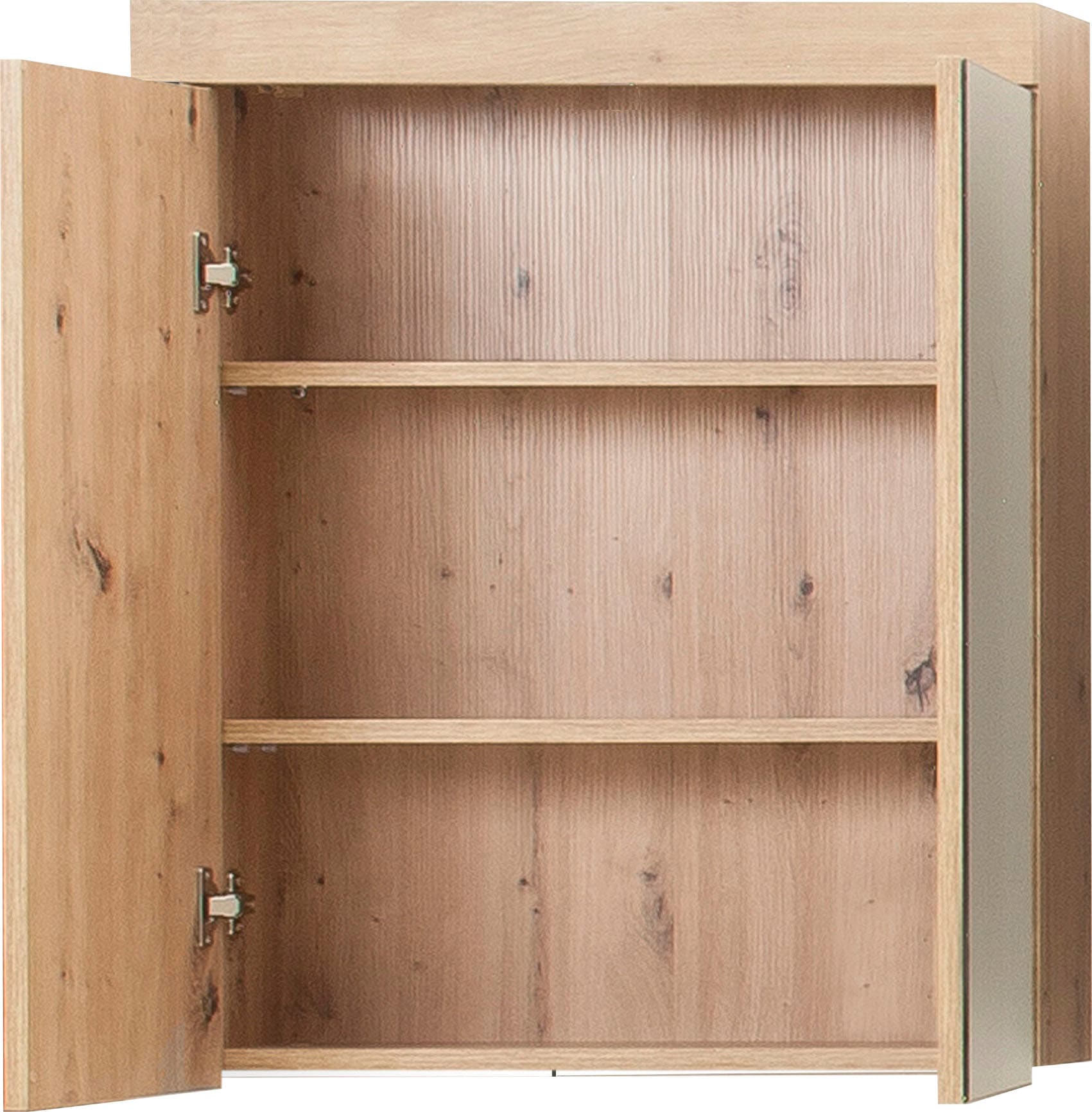 welltime Badmöbel-Set »Avena«, (Set, 2 St.), Badezimmermöbel - Waschbeckenunterschrank und Spiegelschrank