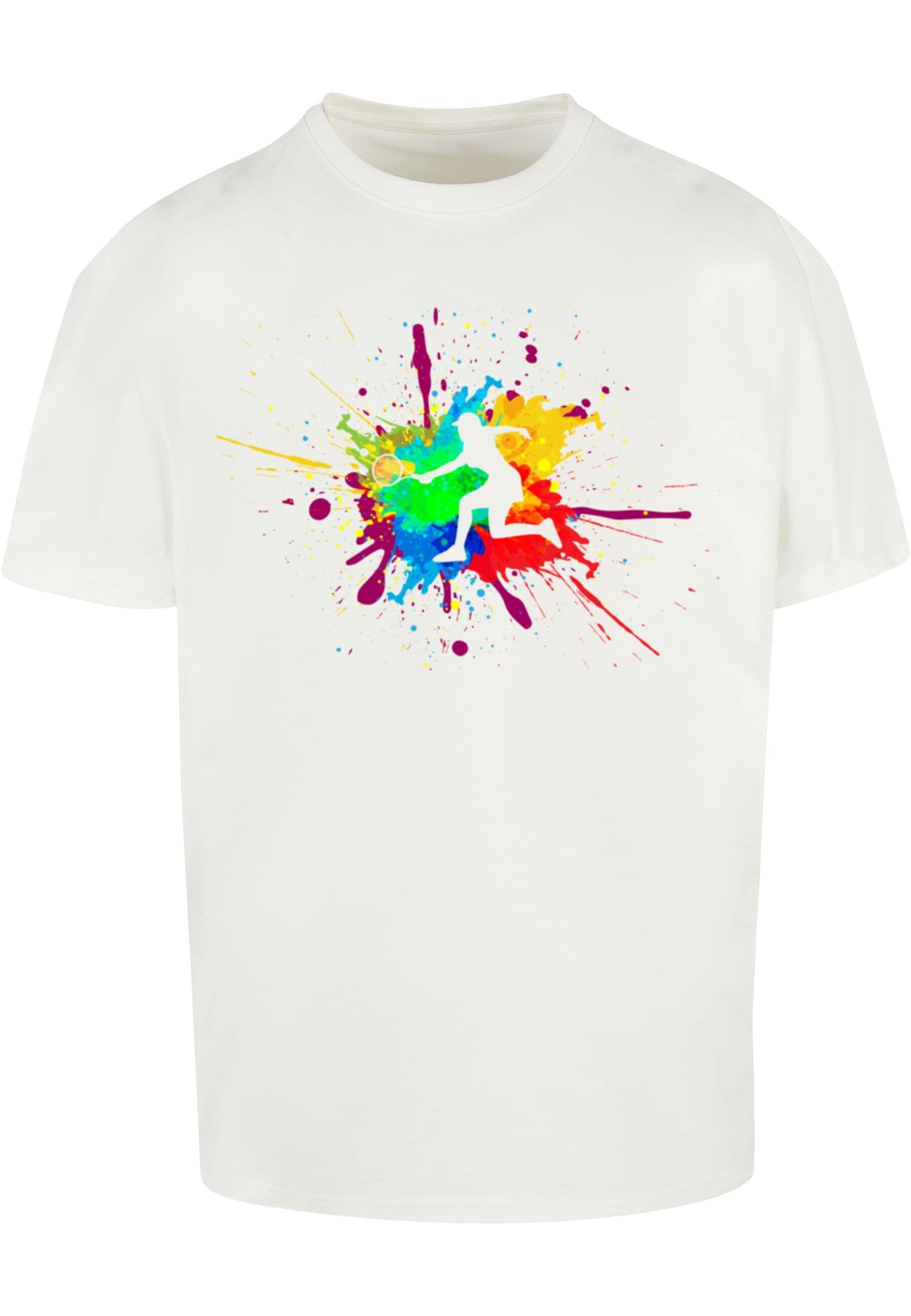 Merchcode T-Shirt "Merchcode Herren Color Splash Player Heavy Oversized Tee günstig online kaufen