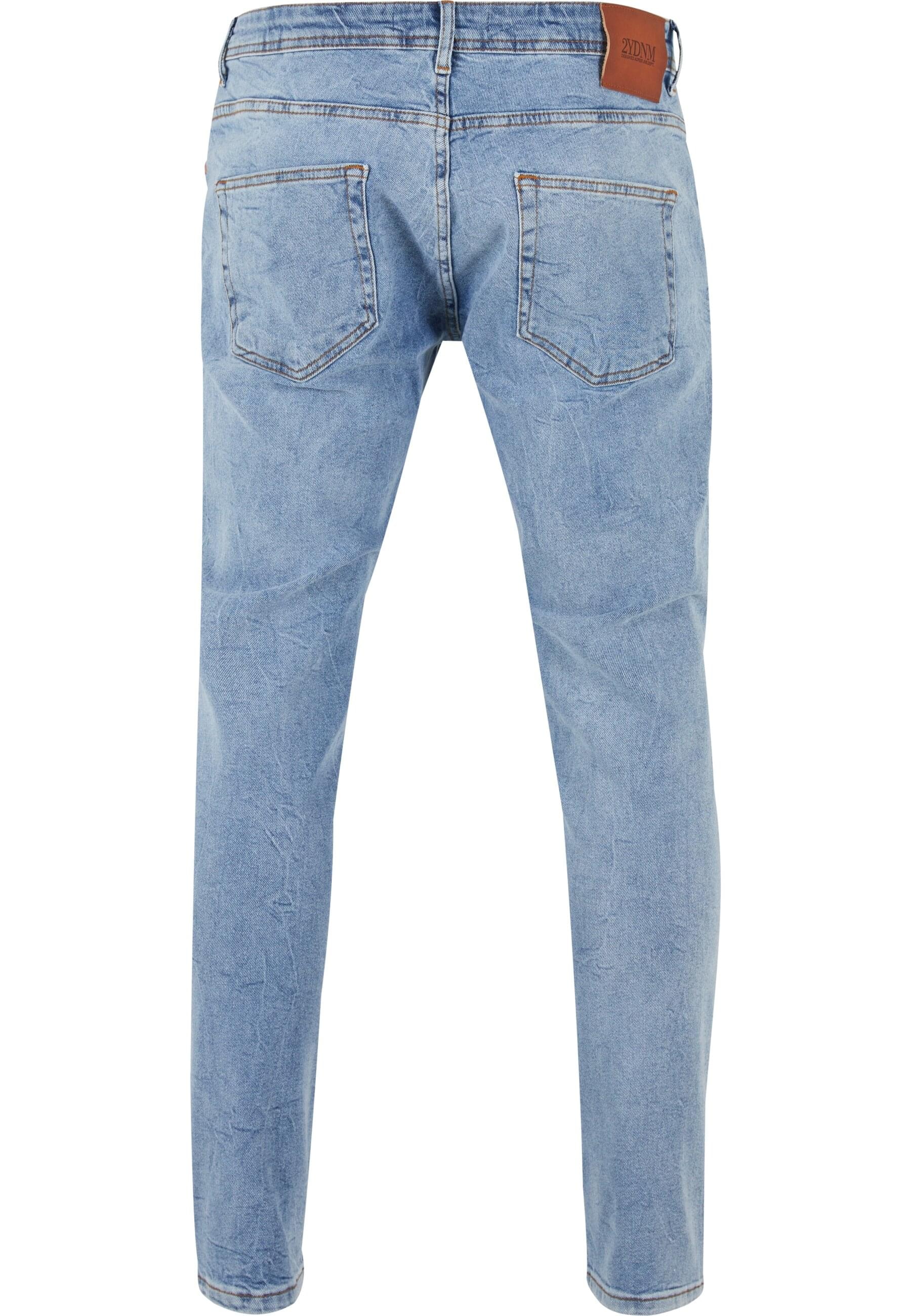2Y Studios Bequeme Jeans »2Y Studios Herren 2Y Destroyed Slim Fit Denim«, (1 tlg.)