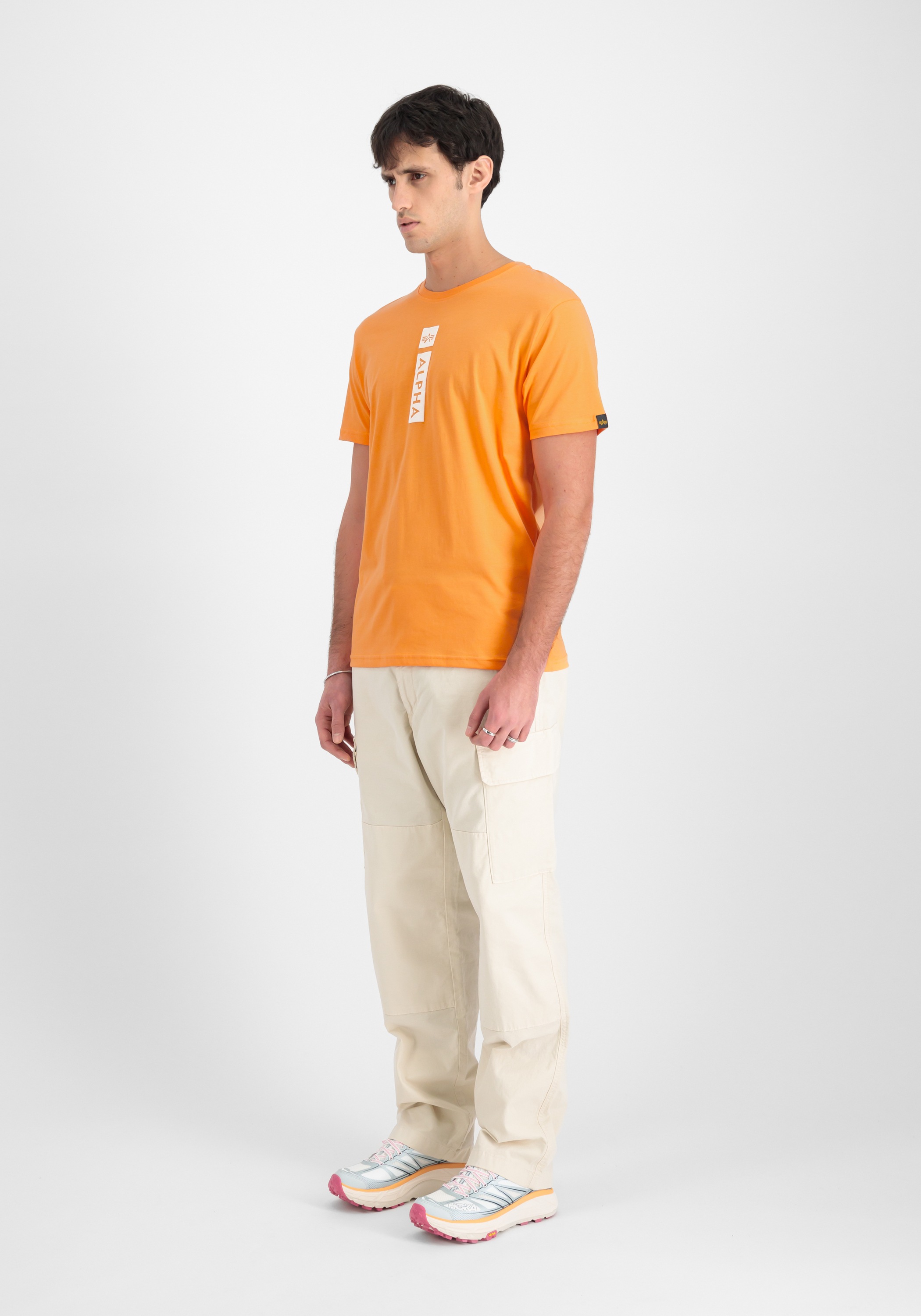 Thumbnail - Alpha Industries T-Shirt "Alpha Puff Print T-Shirt T-Shirt"