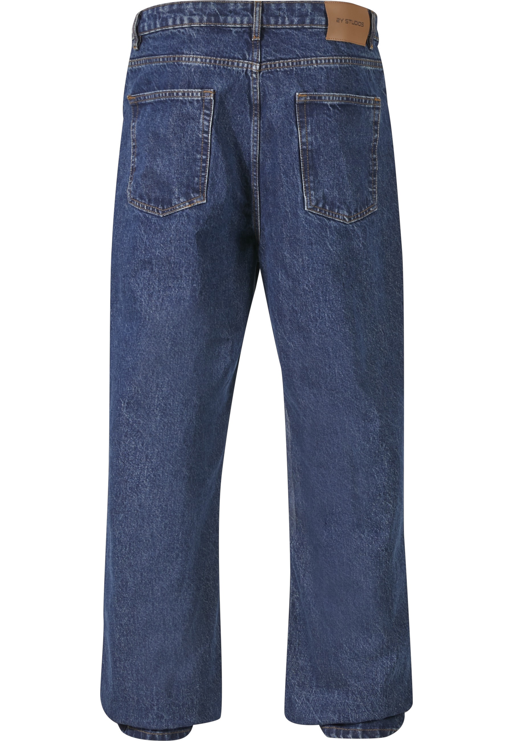 2Y Studios Adrik Basic Baggy Jeans Raw Sand 32 4