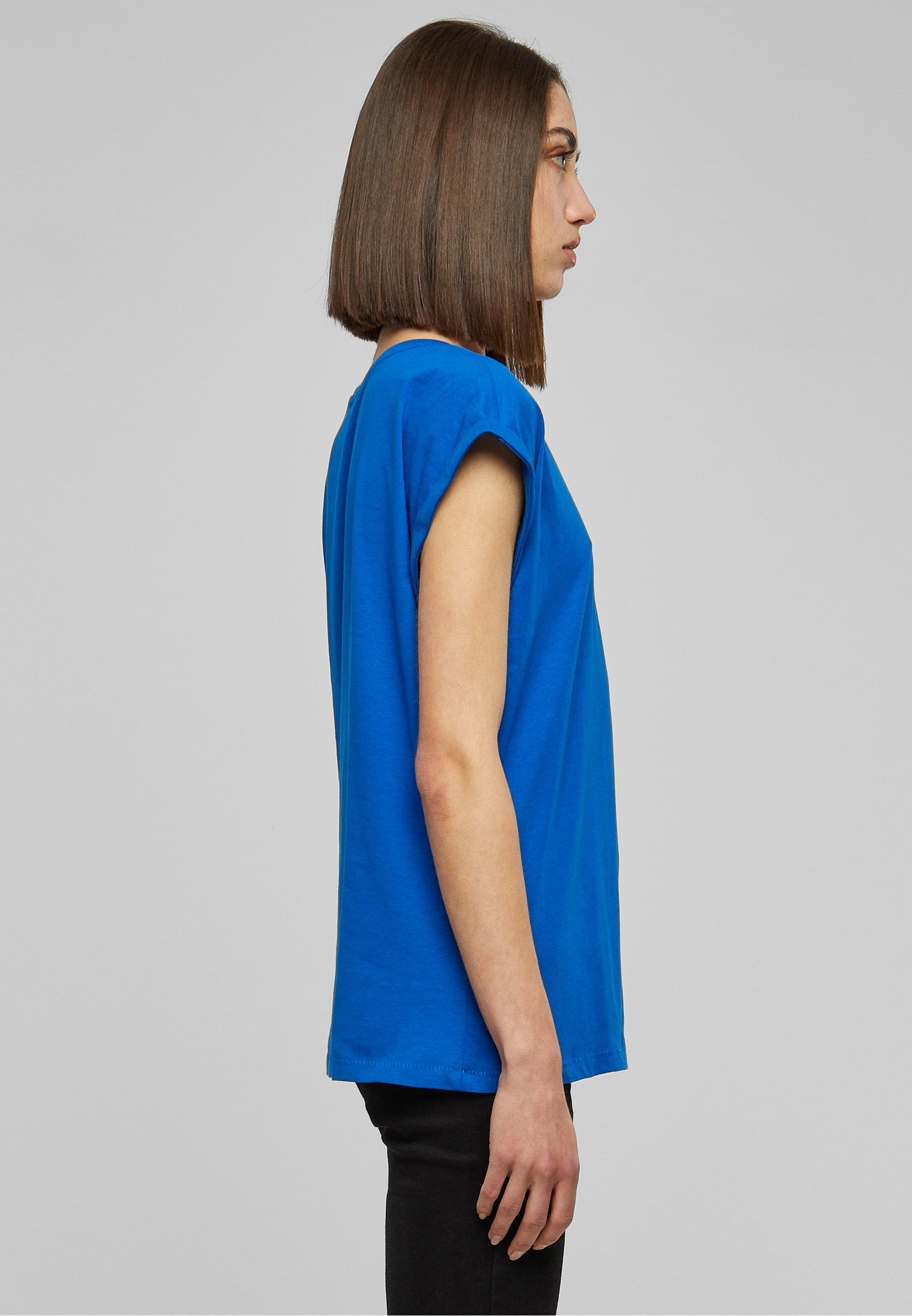 URBAN CLASSICS Kurzarmshirt »Urban Classics Damen Ladies Extended Shoulder Tee«, (1 tlg.)
