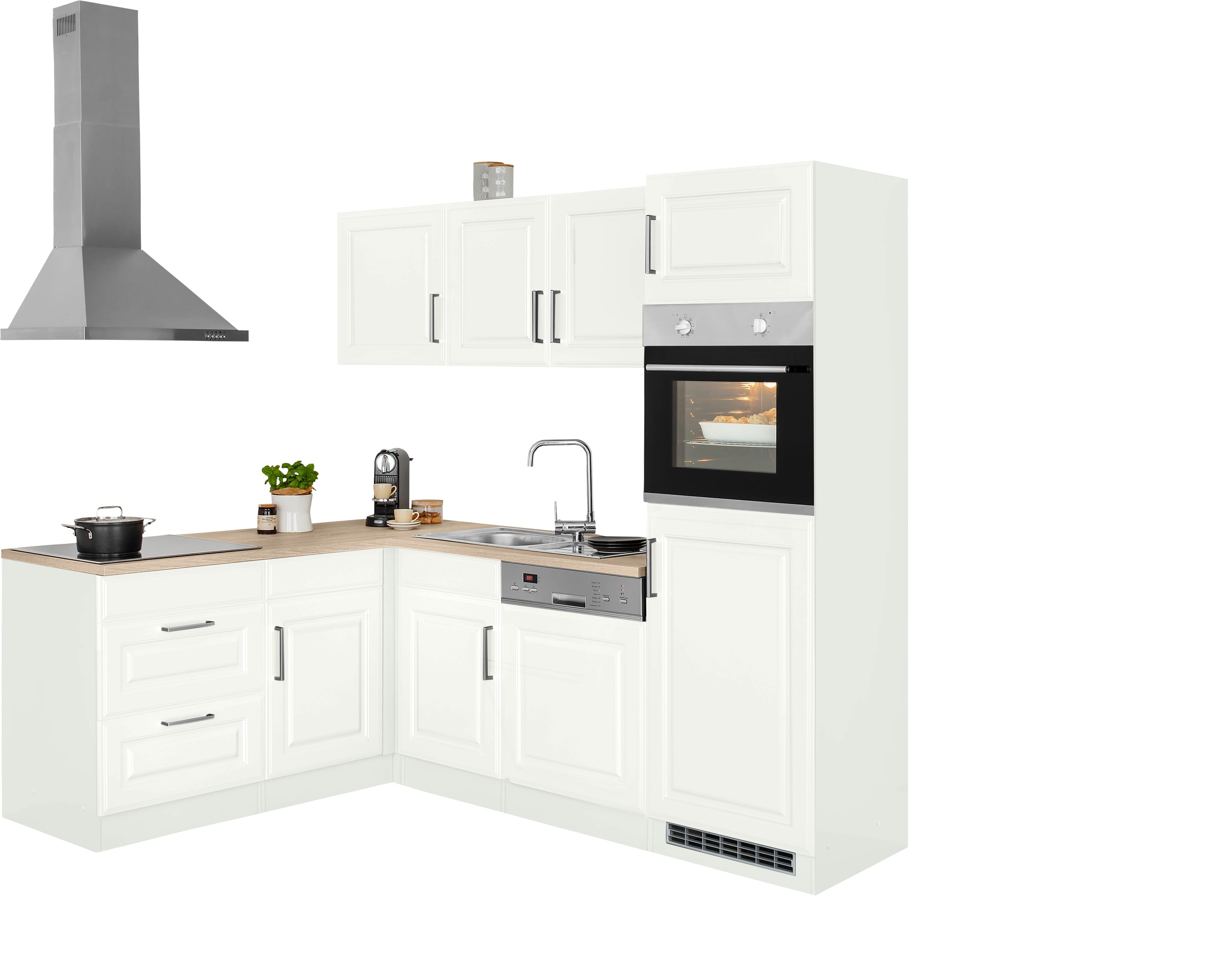 KOCHSTATION "KS-Stockholm" Stellbreite 230/170 cm, mit hochwertigen MDF Fro günstig online kaufen