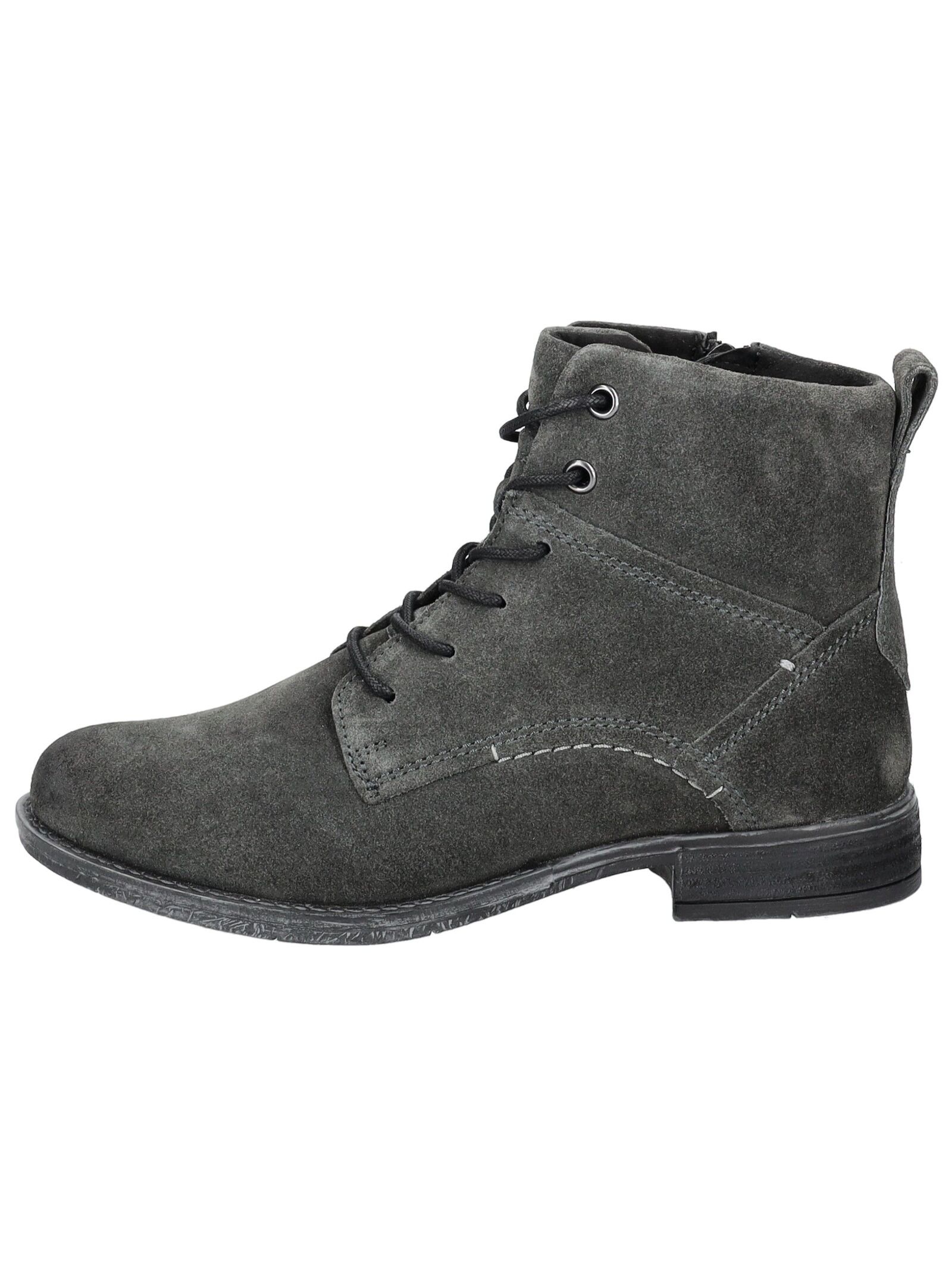 Josef Seibel Schnürstiefelette "Josef Seibel Stiefelette Veloursleder" günstig online kaufen