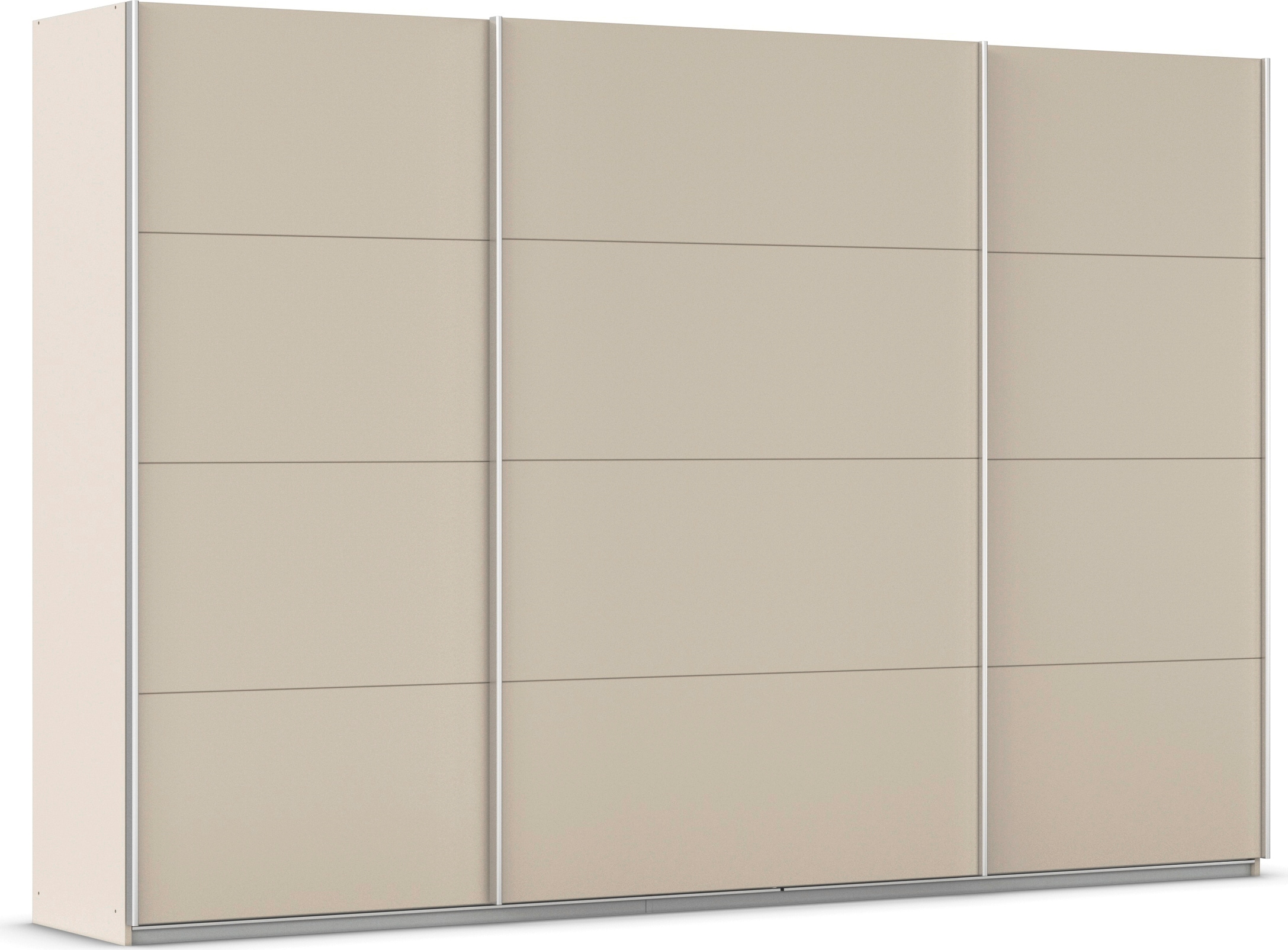 OTTO home Schwebetürenschrank "Kleiderschrank Schrank Garderobe AGORDO mit Dekor- oder Hochglanzfront" Breiten 203/271/315/360 cm in drei Griff-Farben - NEU: Farbe SCHWARZ, in 4 Breiten und 2 Höhen MADE IN GERMANY