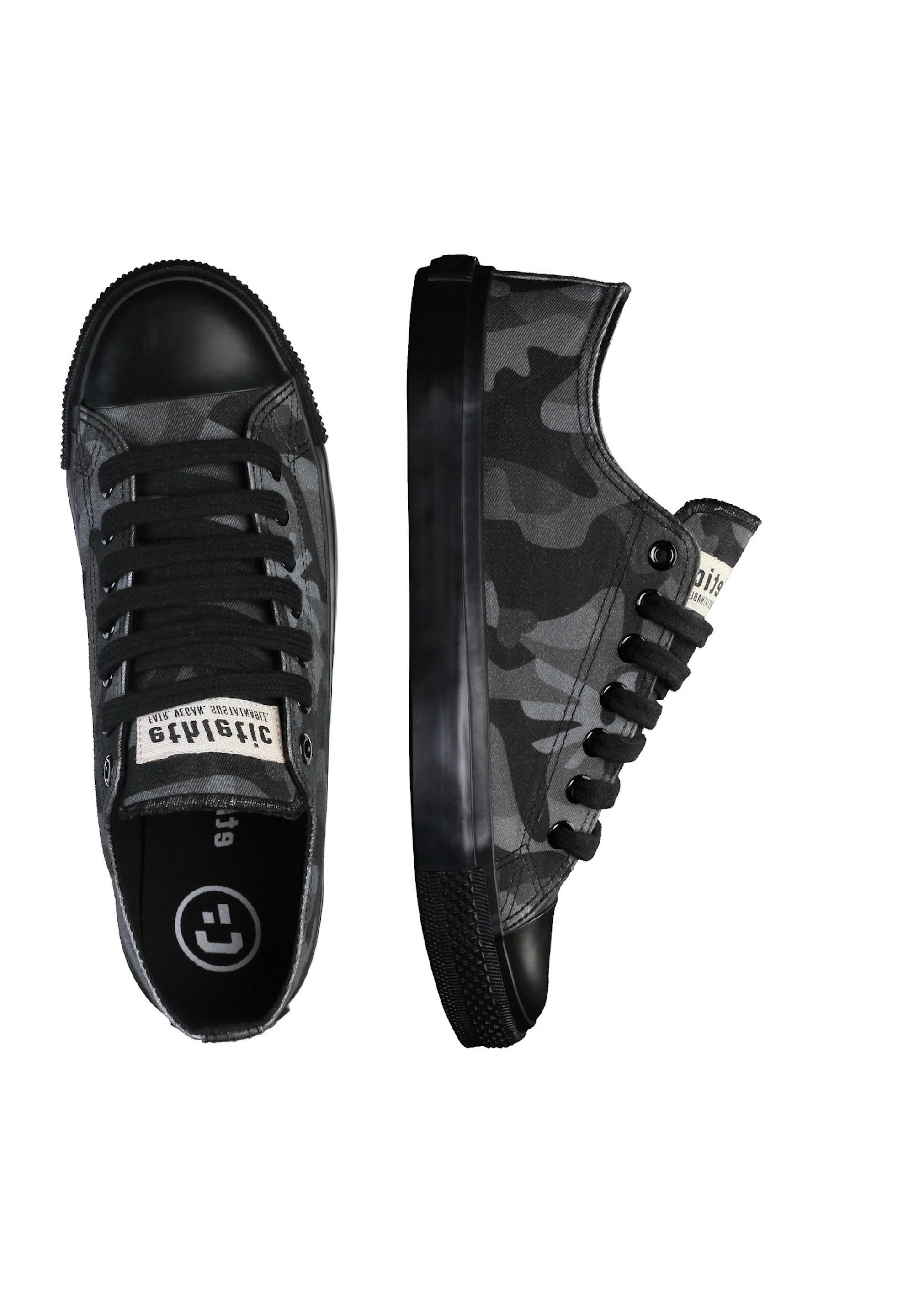 ETHLETIC Sneaker »Black Cap Lo Cut«, Fairtrade Produkt