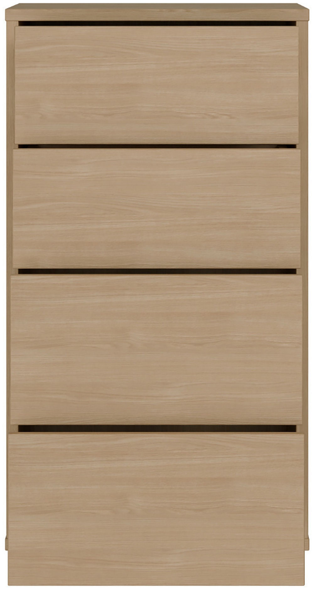 Thumbnail - FORTE Kommode "Alice Springs, Kommode Höhe 99,1 cm, 4 Schubkästen" Schubkästen mit Vollauszug, Grifflos, Push to open