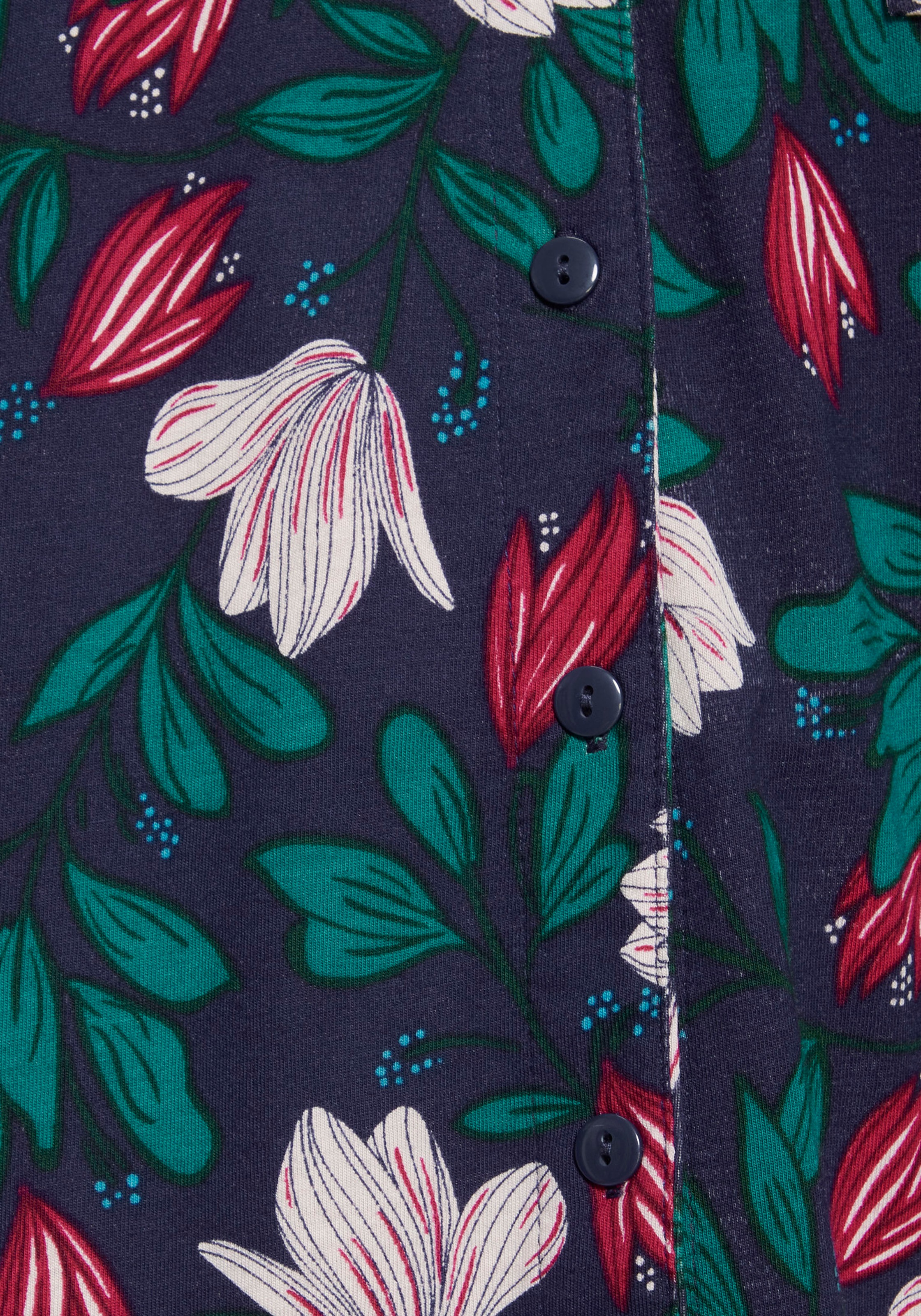 s.Oliver Pyjama, (Set, 2 tlg.), im klassischen Stil