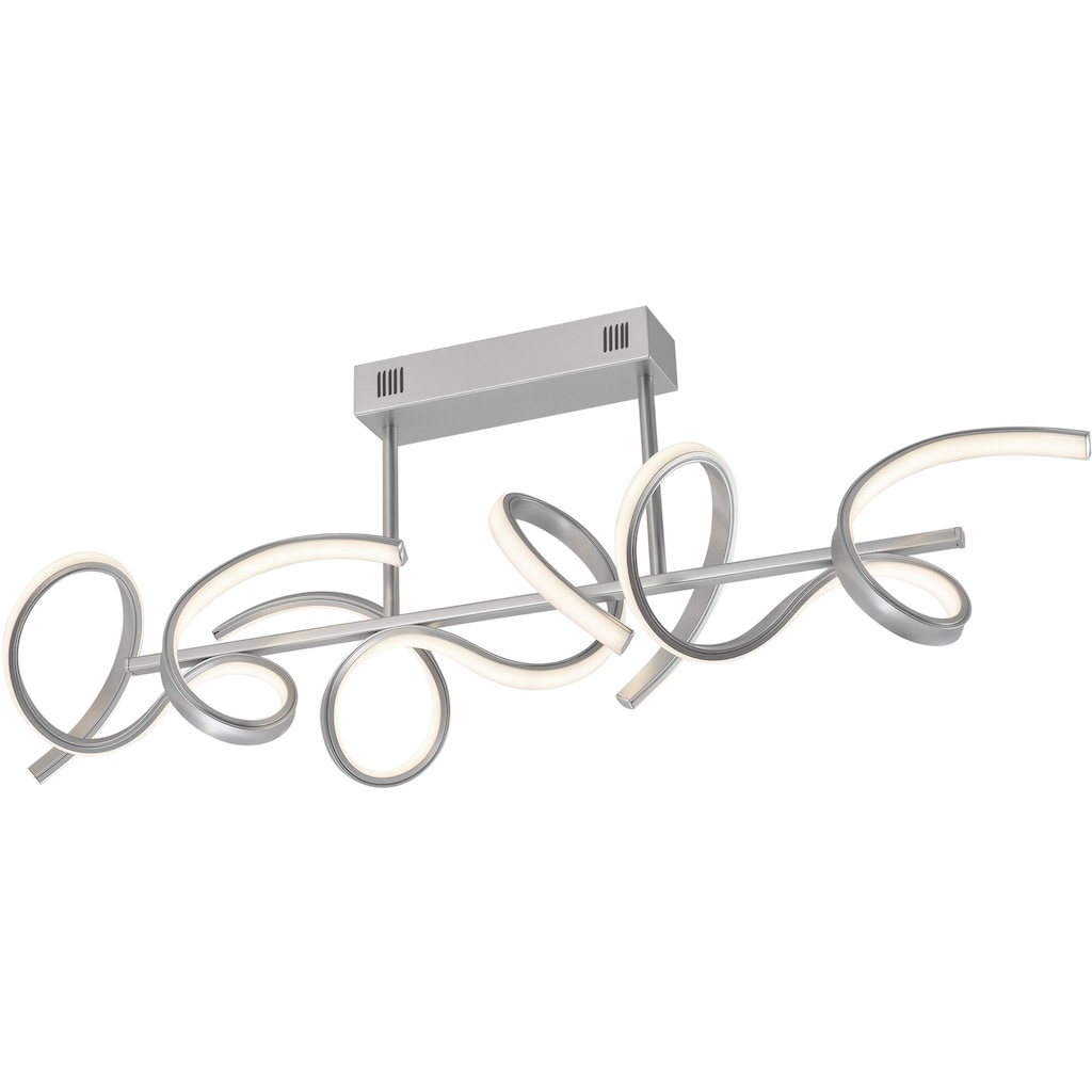 JUST LIGHT LED Deckenleuchte »CURLS«, 3 flammig-flammig, LED Deckenlampe