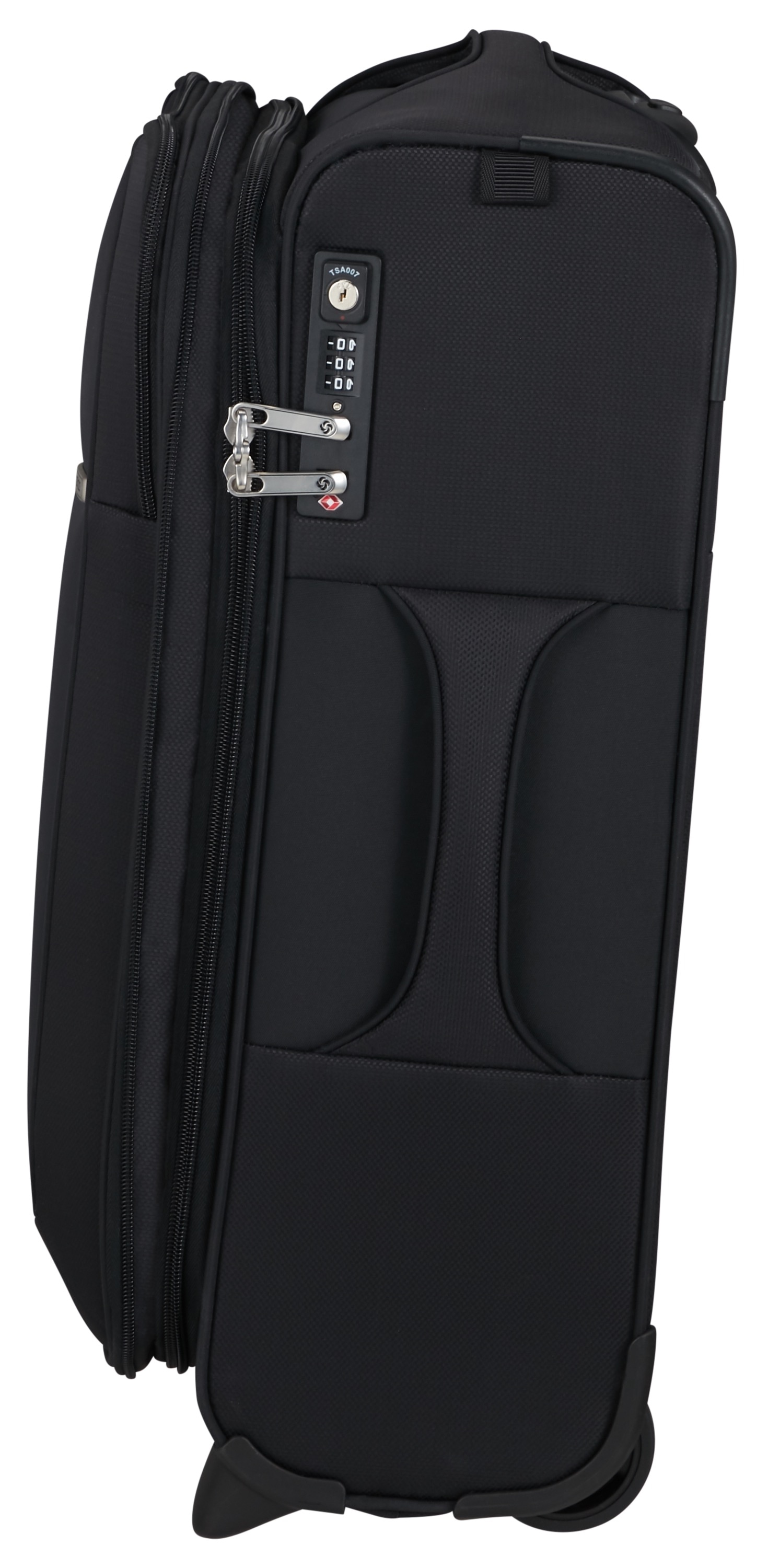 Samsonite Weichgepäck-Trolley »D'LITE, verschiedene Größen und Farben«, 2 Rollen, Reisekoffer Weichschalenkoffer TSA-Zahlenschloss im klassischen Design