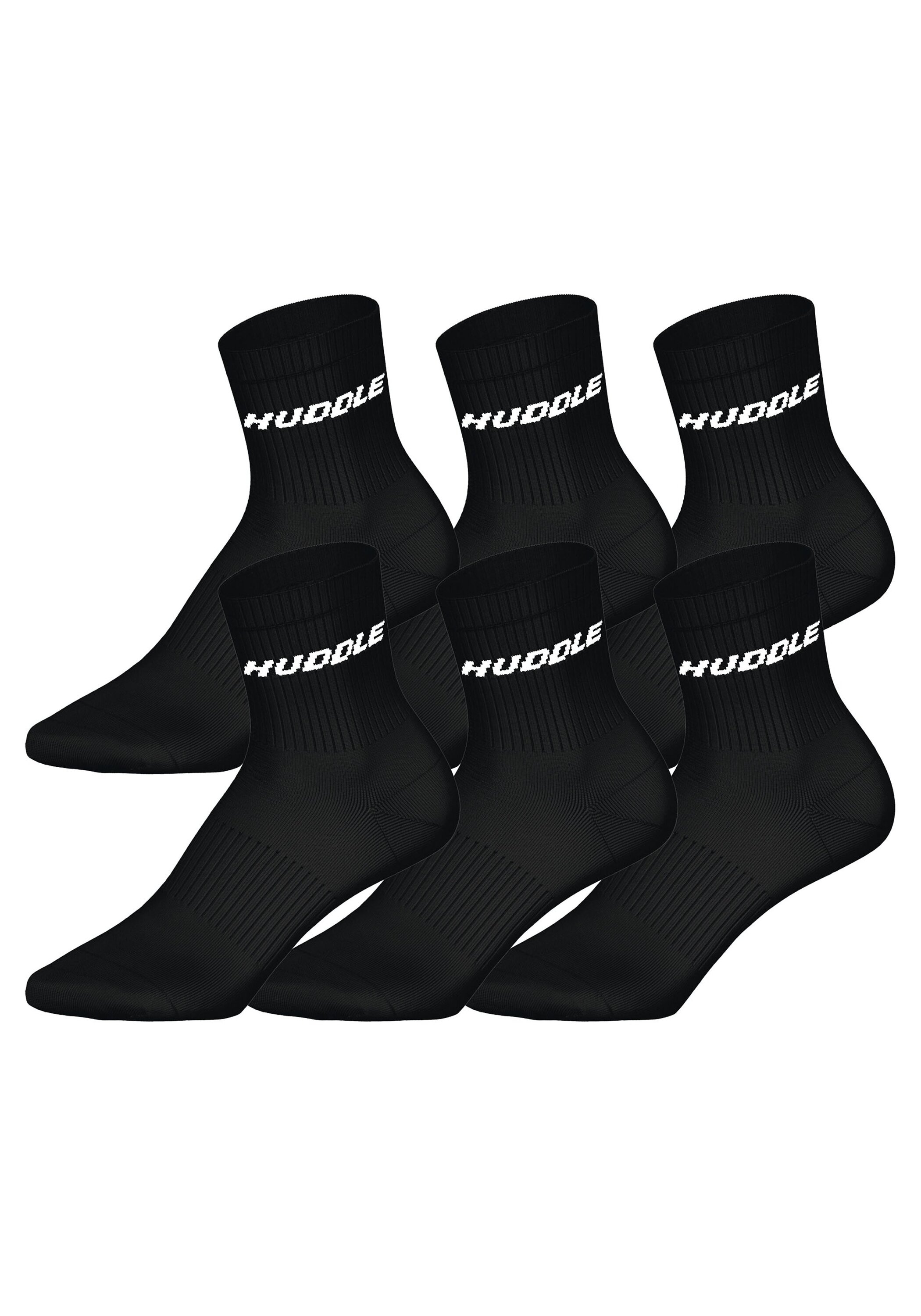 HUDDLE Kurzsocken "Socken HUDDLE 6pk Short Crew Socks 6er Pack" 6 Paar tlg. günstig online kaufen