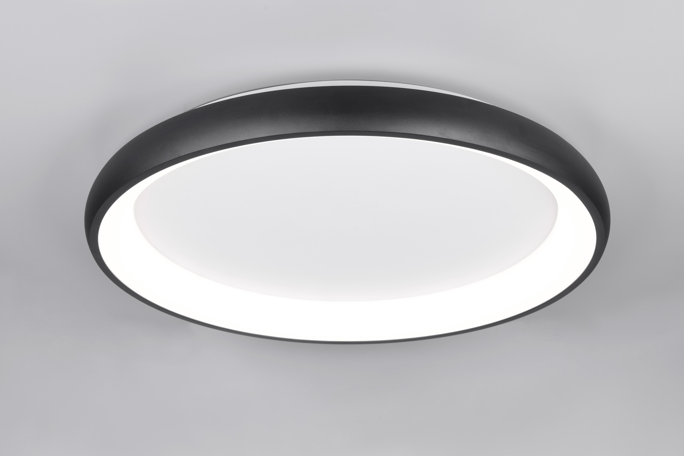 TRIO Leuchten LED Deckenleuchte »CARDONA, runde LED Deckenlampe Büro, Ø 75cm, 6900 Lumen 59W, dimmbar«, 1 flammig, Leuchtmittel LED-Board | LED fest integriert, CCT - Lichtfarbe einstellbar 2300/3000/4000K, auch Wandmontage möglich