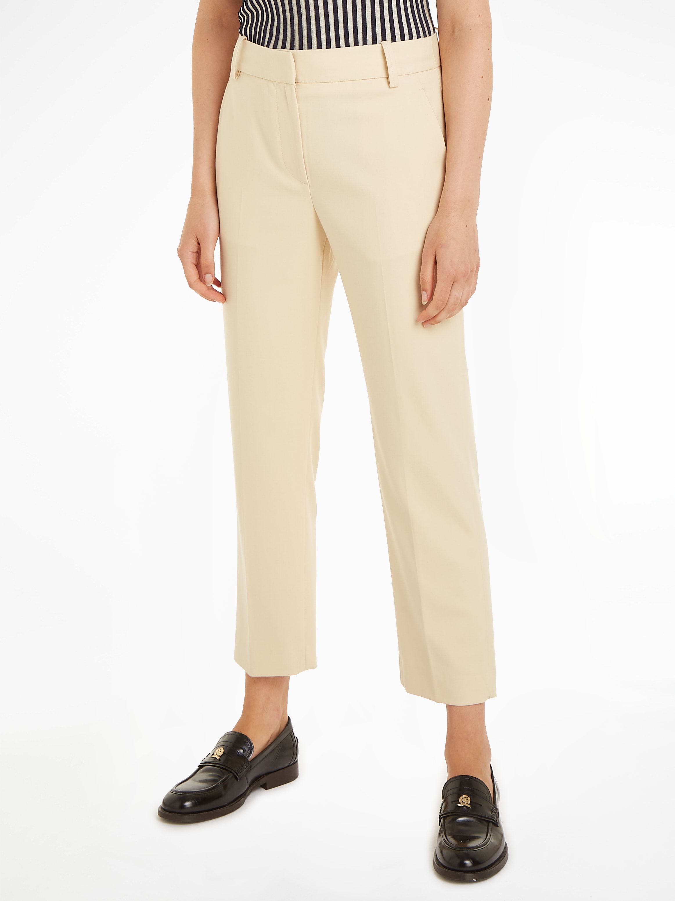 Tommy Hilfiger Webhose "MD CORE SLIM STRAIGHT PANT", mit Bügelfalten günstig online kaufen