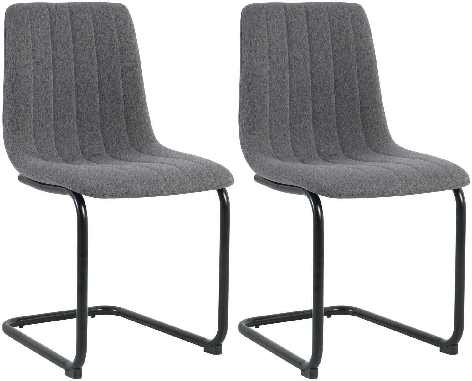 Möbilia Freischwinger (Set) 2 Stk.mit Freischwingergestell günstig online kaufen