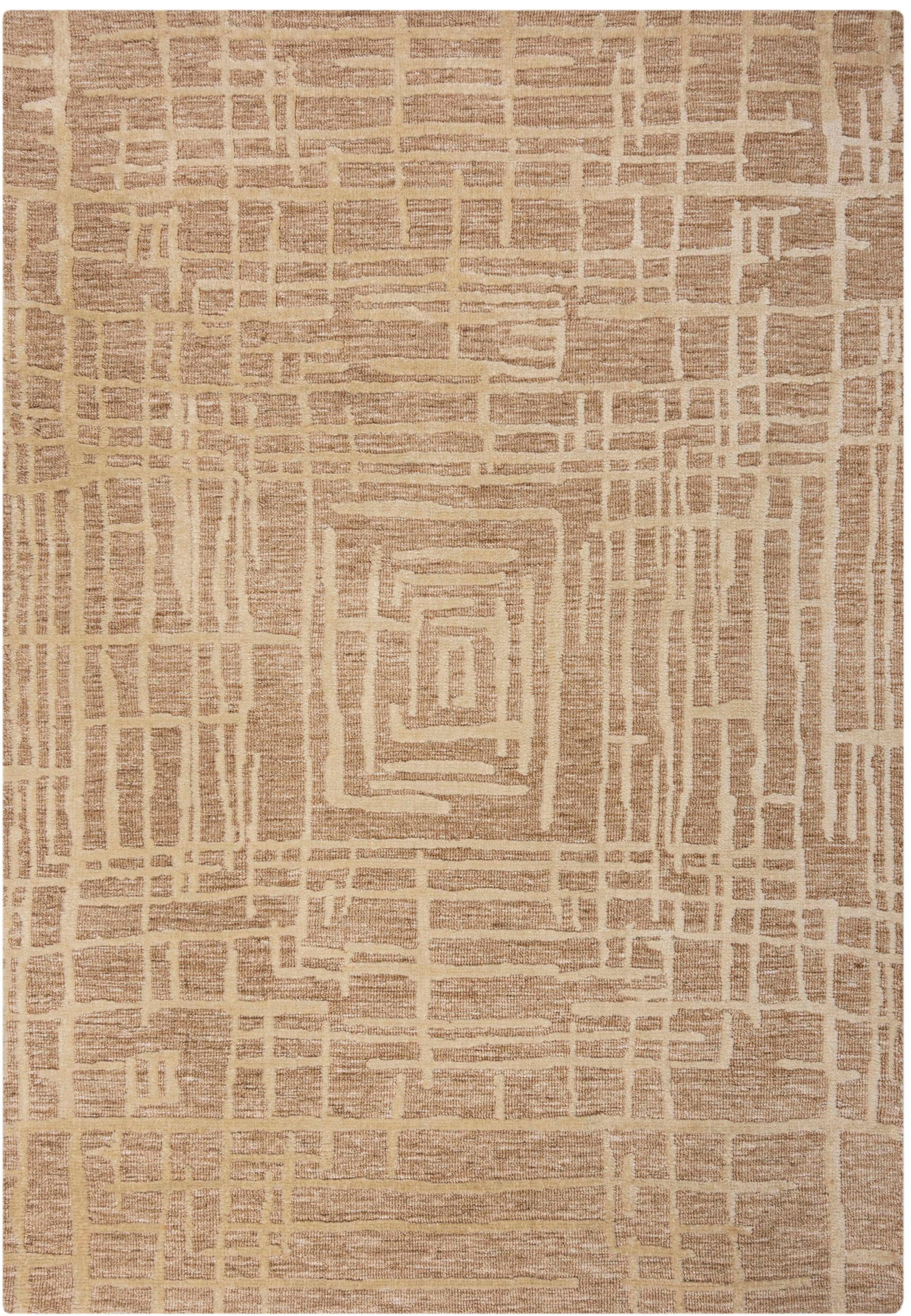 FLAIR RUGS Teppich "Elliot" rechteckig 12 mm Höhe Hoch-Tief Effekt, Wohnzim günstig online kaufen