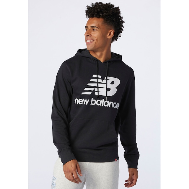 New Balance Kapuzensweatshirt »NB ESSENTIALS STACKED LOGO FLEECE HOODIE« ▷  kaufen | BAUR