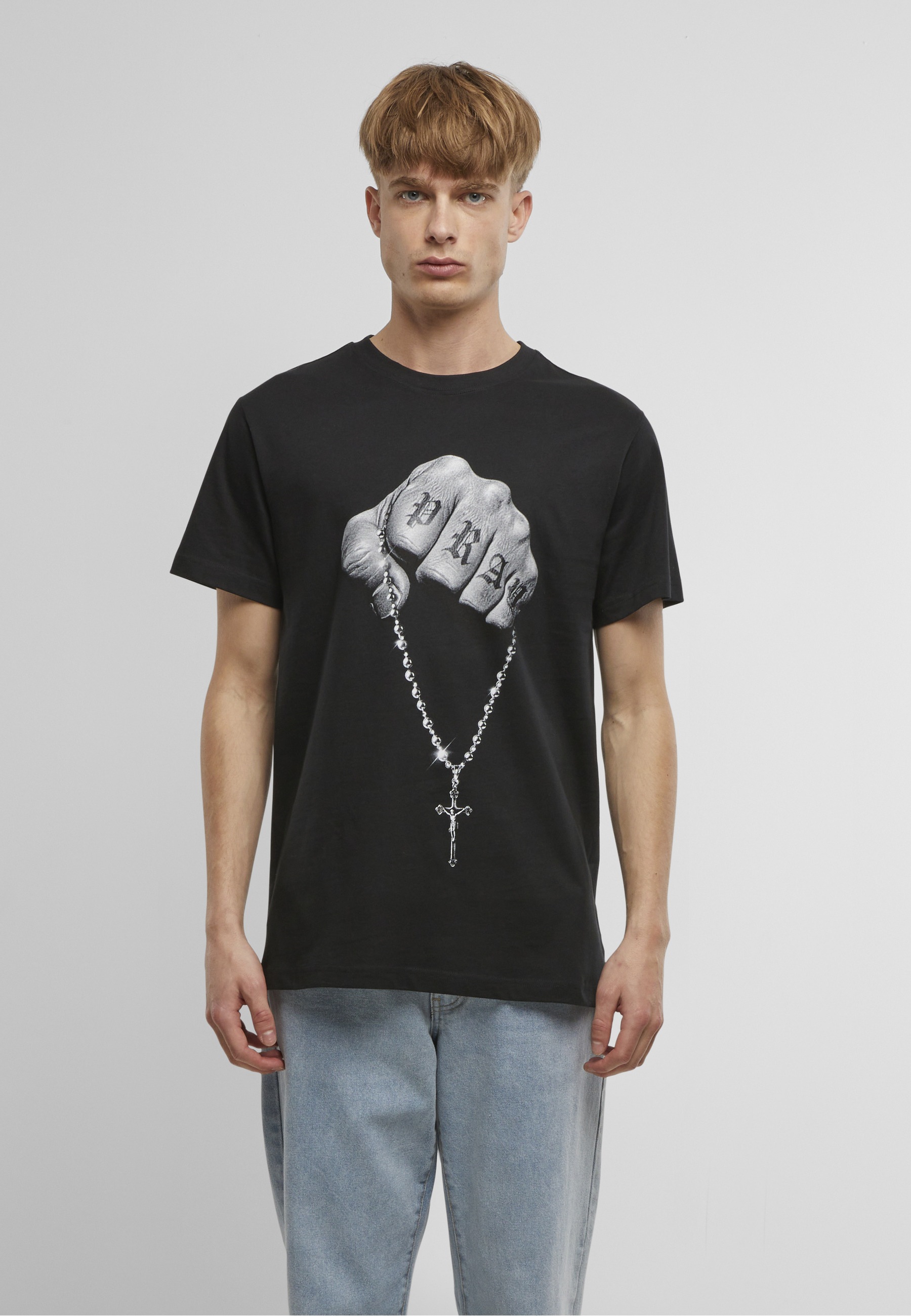 MisterTee T-Shirt »MisterTee Faith Meets Strength Tee« 1 Stk.
