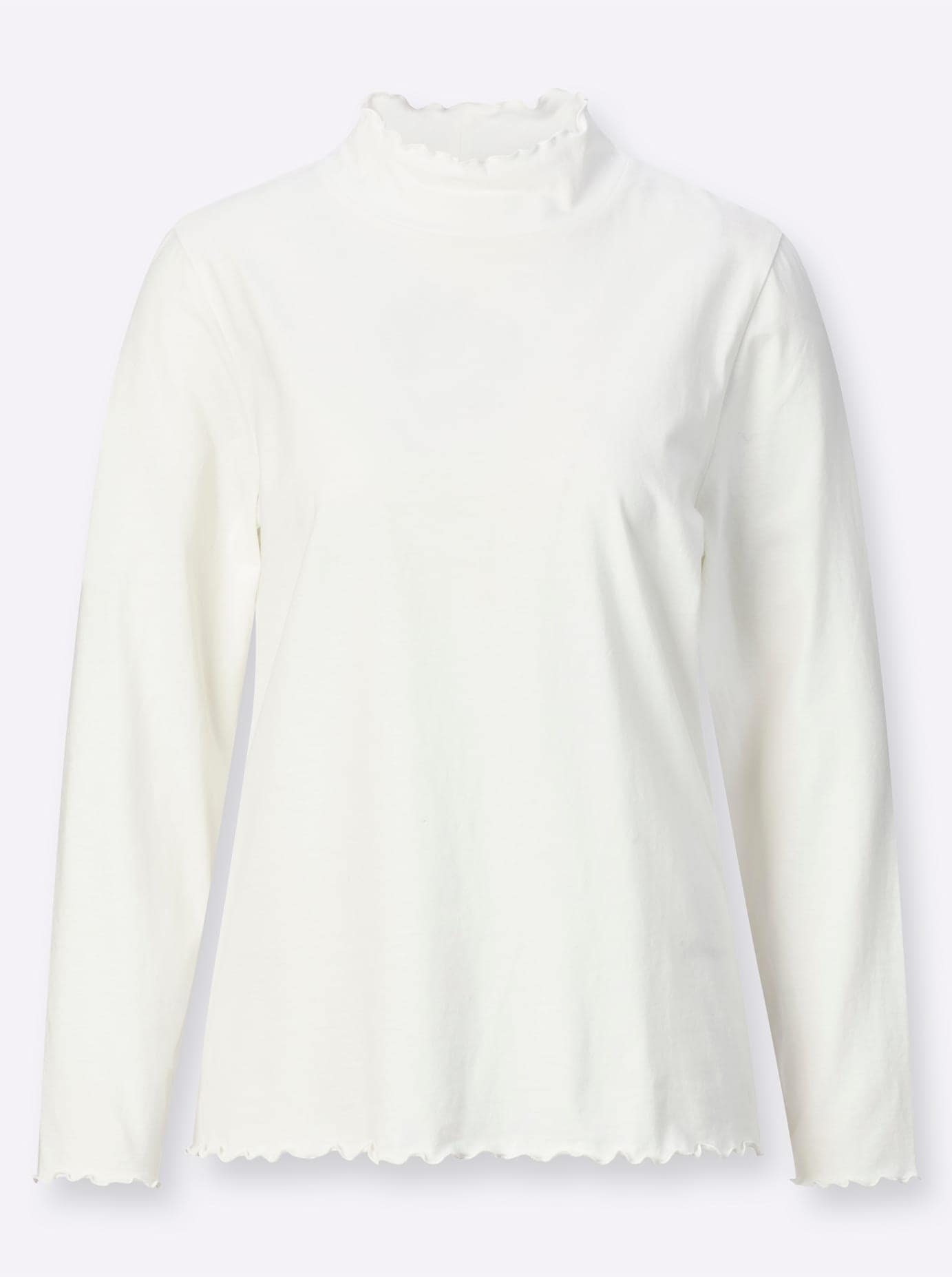 Classic Basics Langarmshirt »Stehkragen-Shirt«, (1 tlg.)