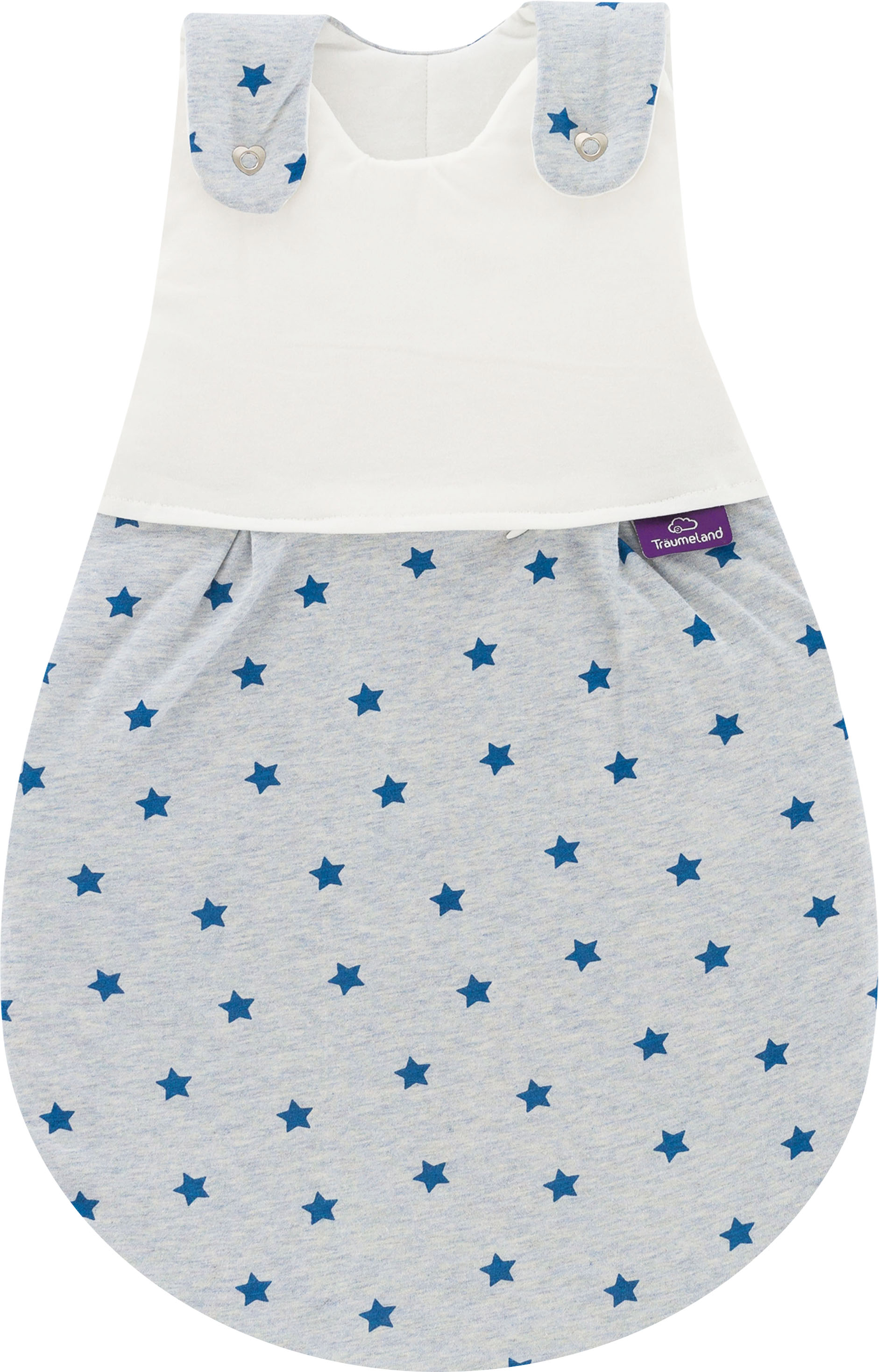 Thumbnail - Träumeland Babyschlafsack "3tlg. Set LIEBMICH, Design Sternentraum blau"