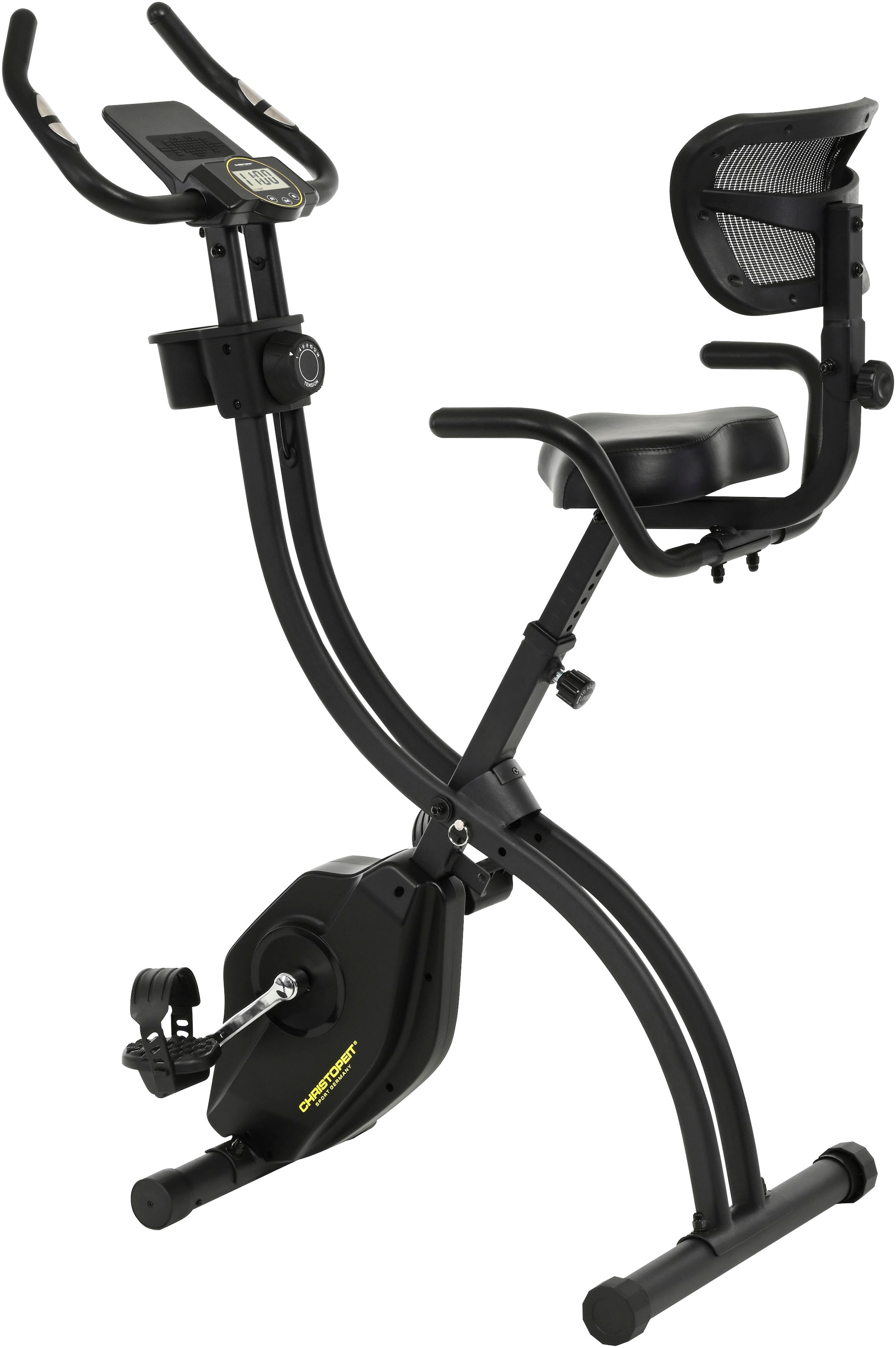 Christopeit Sport® Heimtrainer »S-Bike Velo Fit« 120 kg max. Benutzergewicht, Fahrrad, 14 Widerstandsstufen