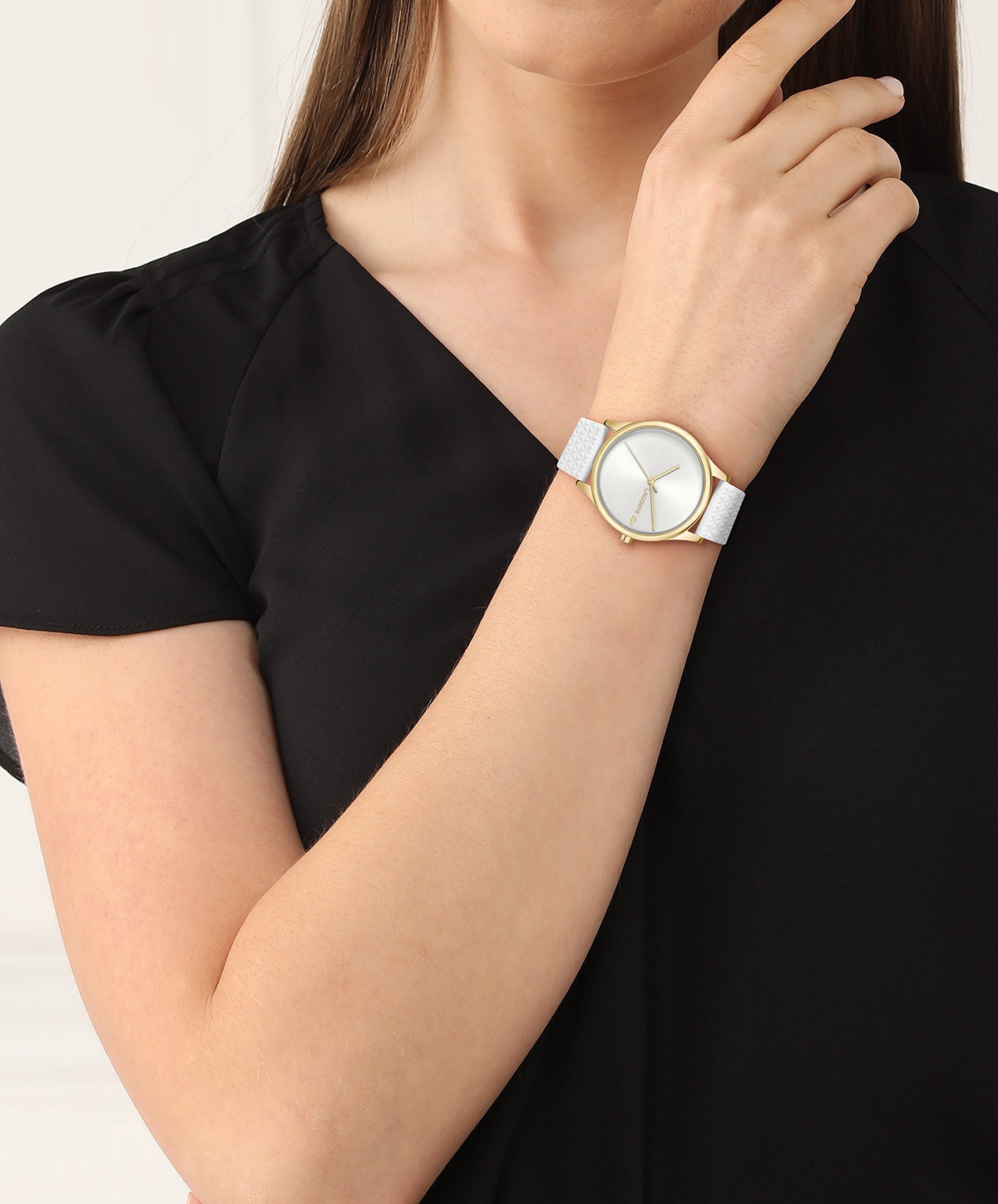 Lacoste Quarzuhr »CROCODELLE« Armbanduhr, Damenuhr, Silikonarmband, analog