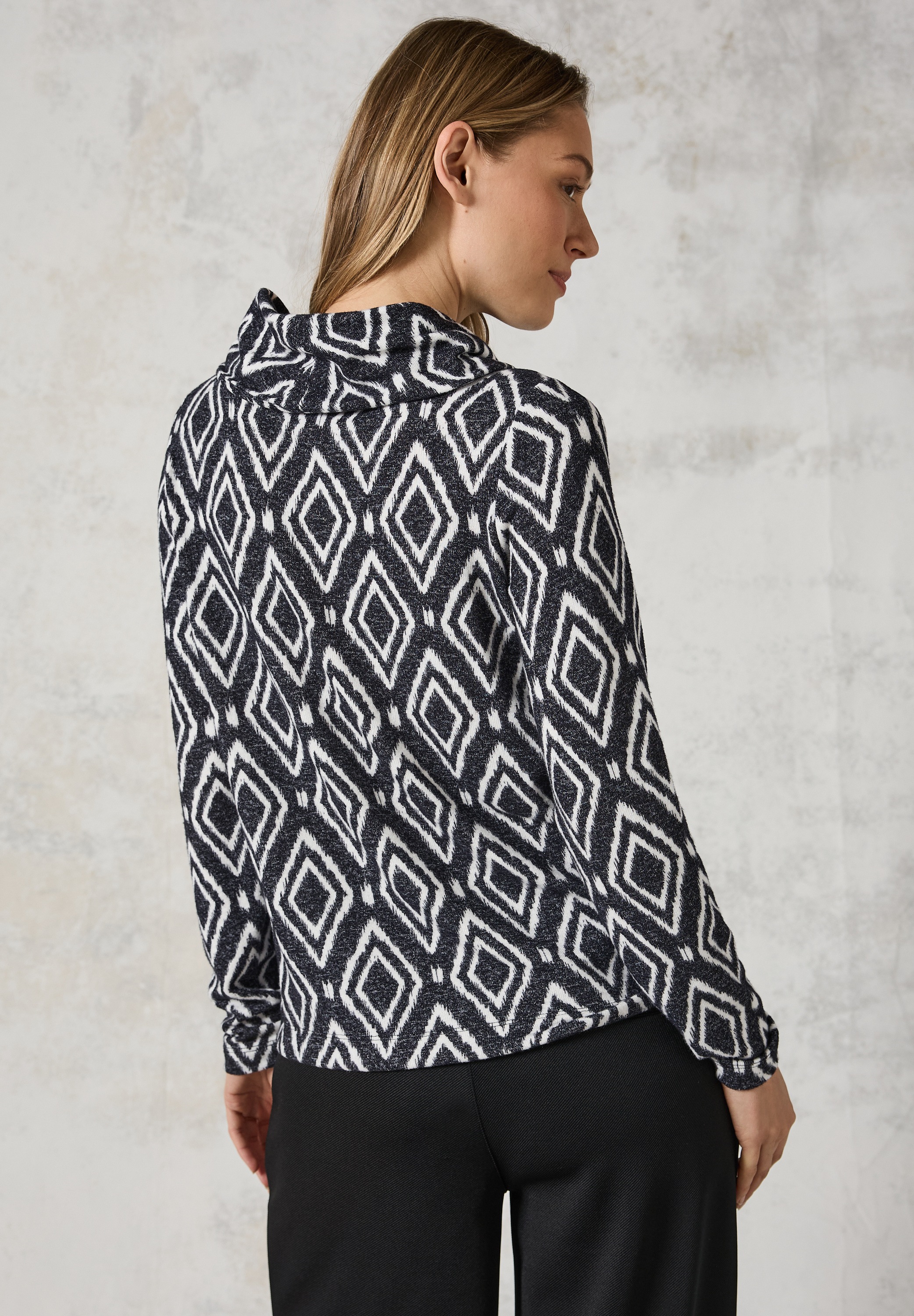 Cecil Langarmshirt, mit Tunnelzug am Saum