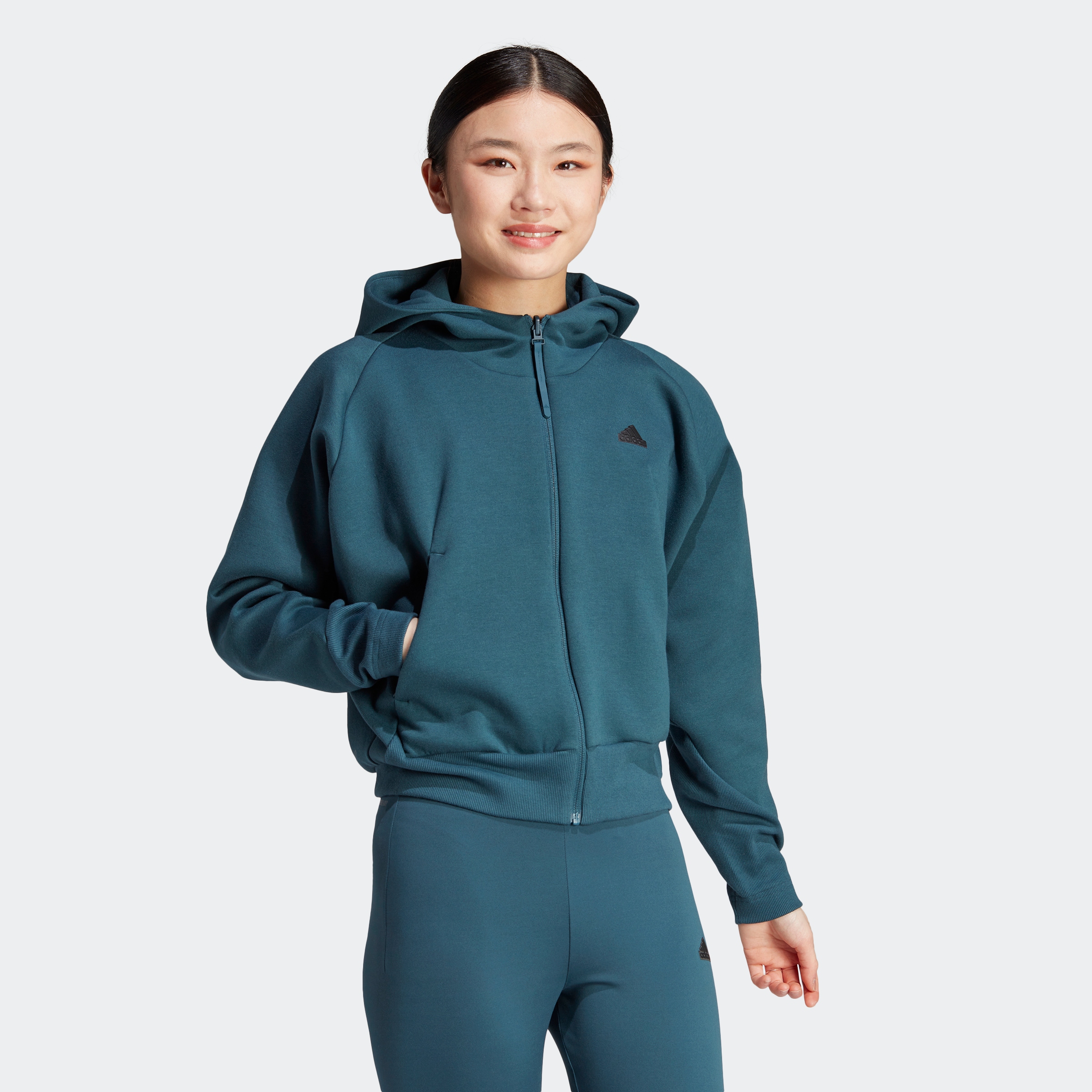 adidas Sportswear Kapuzensweatshirt "W Z.N.E. FZ" günstig online kaufen