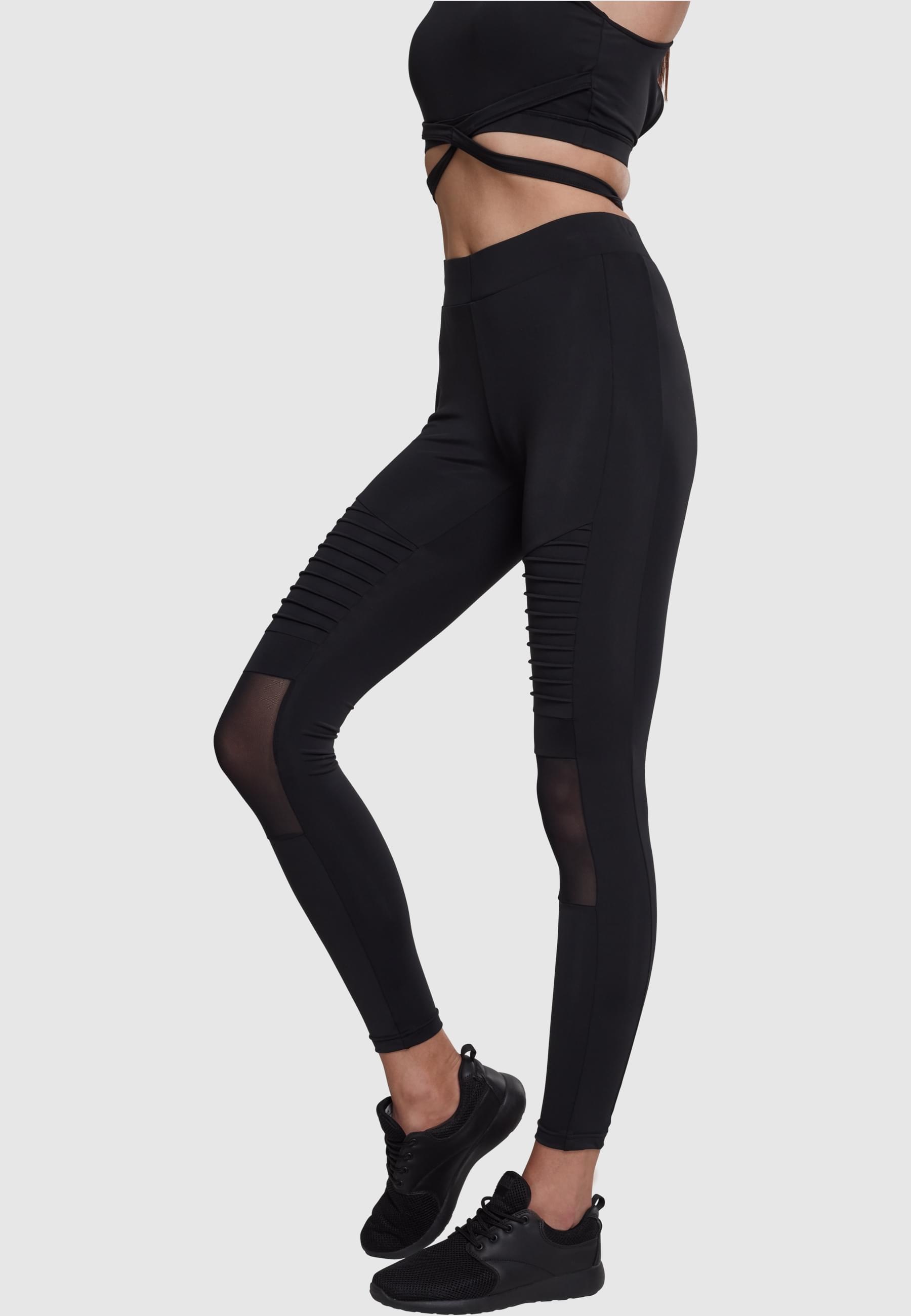 URBAN CLASSICS Leggings "Urban Classics Damen Ladies Tech Mesh Biker Leggin günstig online kaufen